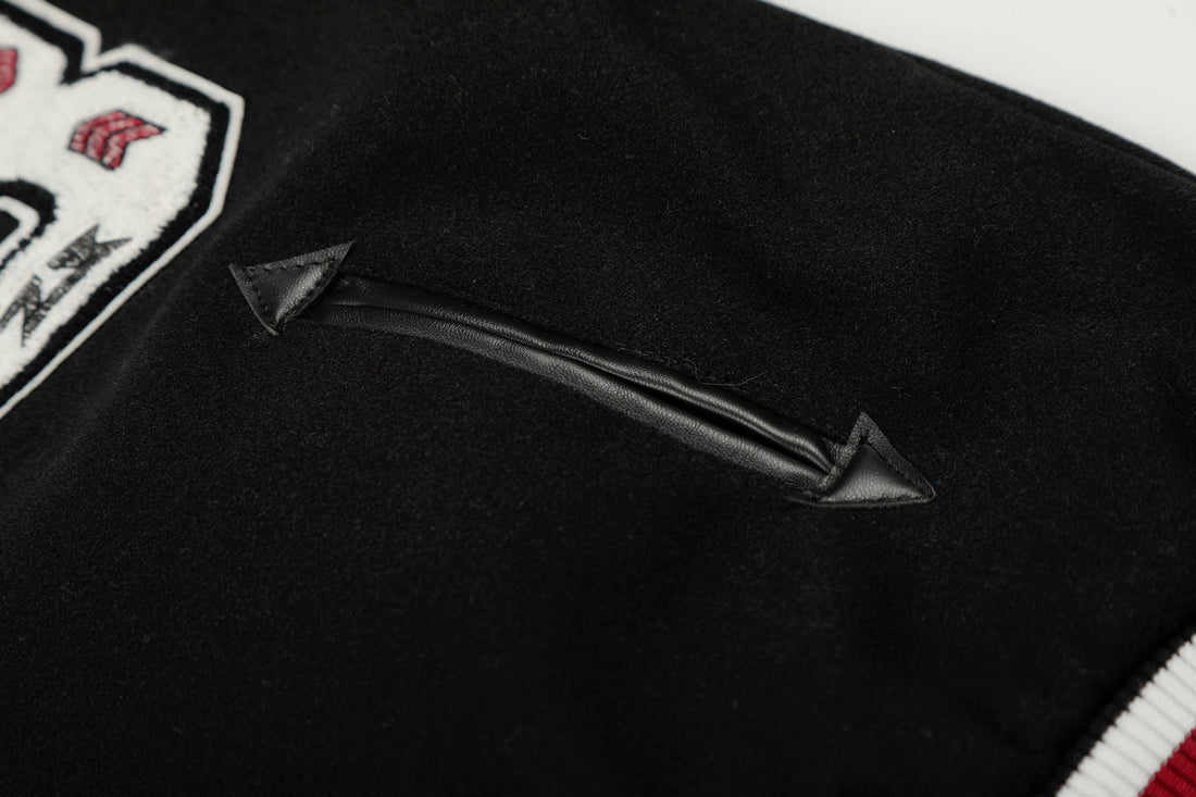 3-6-5.shop Wild at Heart Varsity Jacket