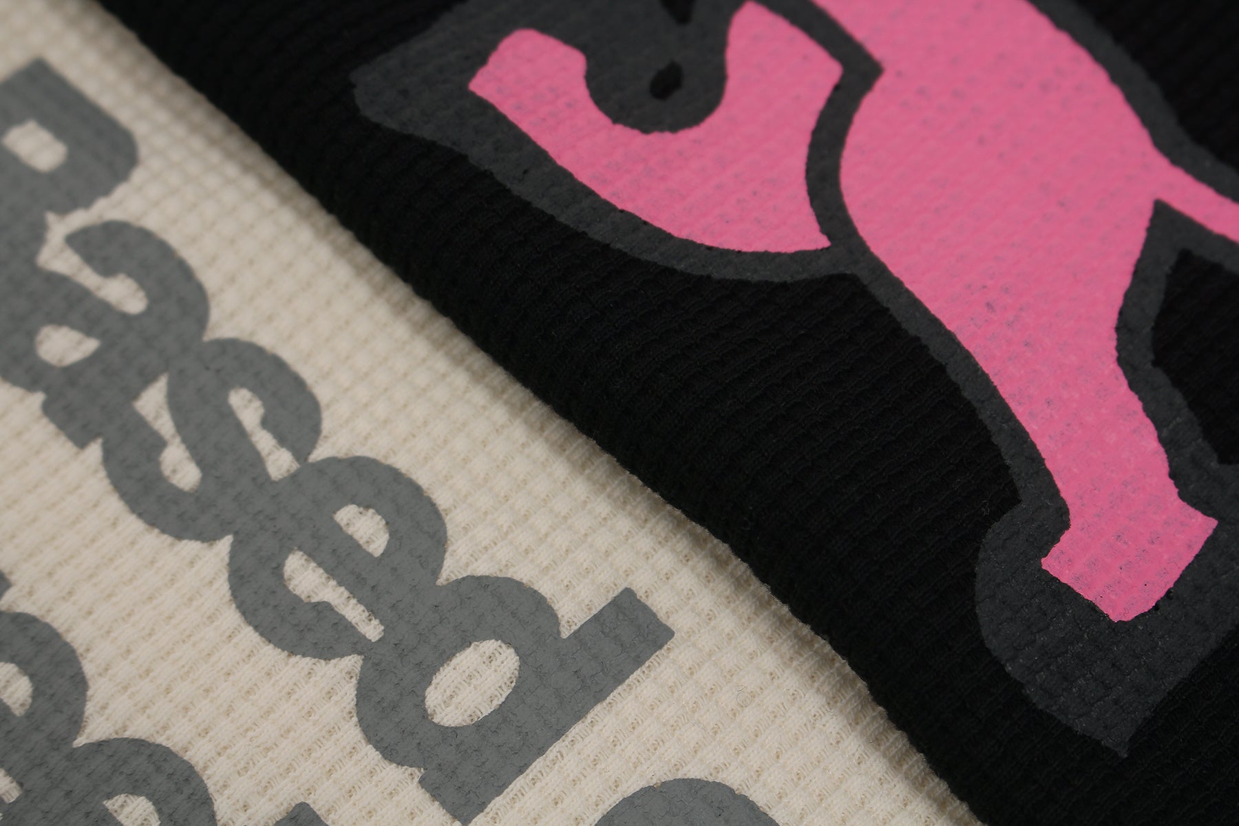 3-6-5.shop Vintage Newspaper Graphic Waffle Tee