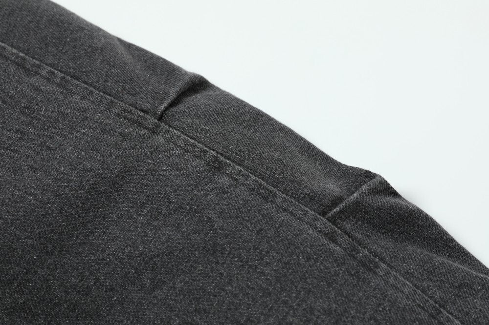 3-6-5.shop Quilted Denim Sherpa Jacket