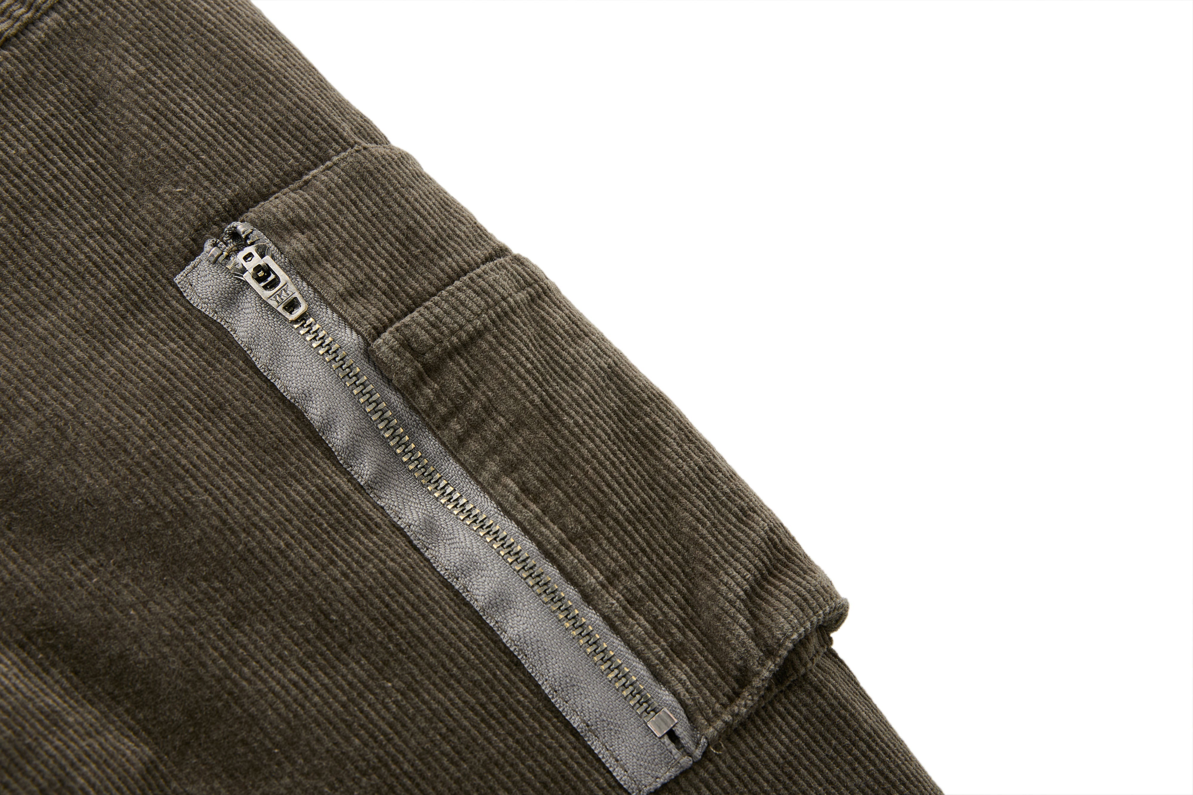 3-6-5.shop Corduroy Utility Bomber Jacket