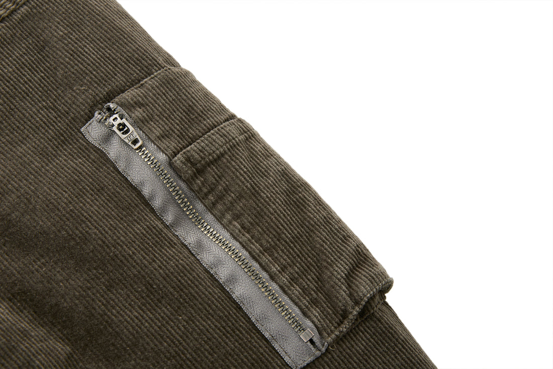 3-6-5.shop Corduroy Utility Bomber Jacket
