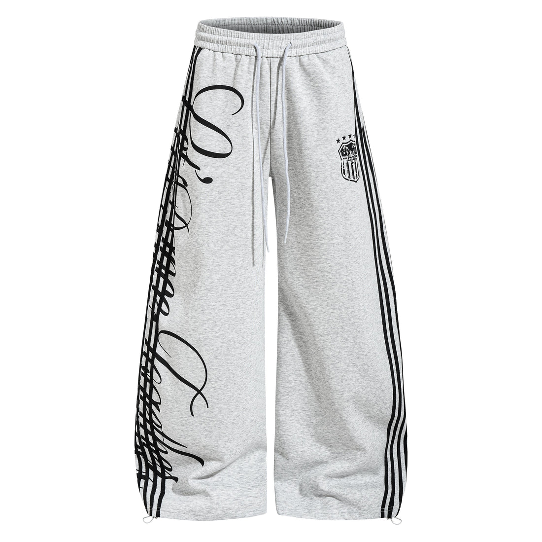 3-6-5.shop  Script Stripe Wide-Leg Sweatpants