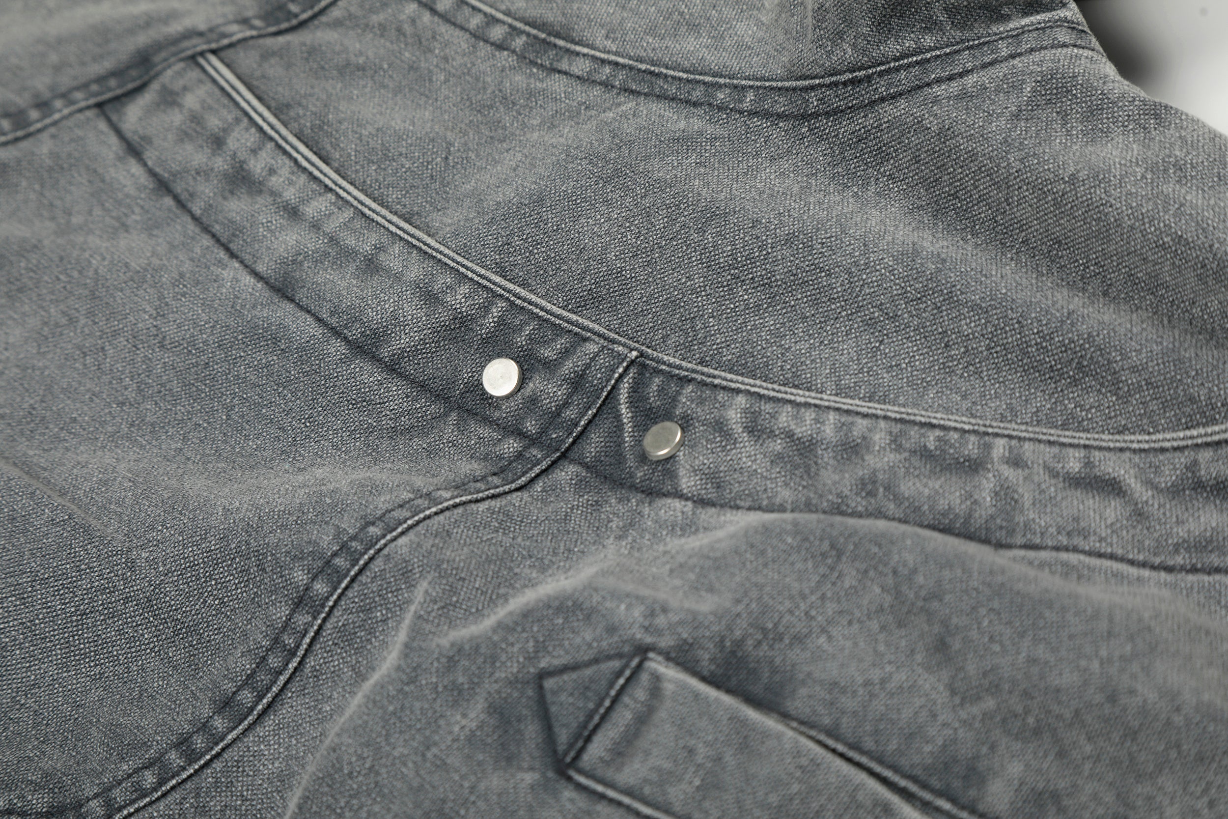 3-6-5.shop Washed Utility Jacket