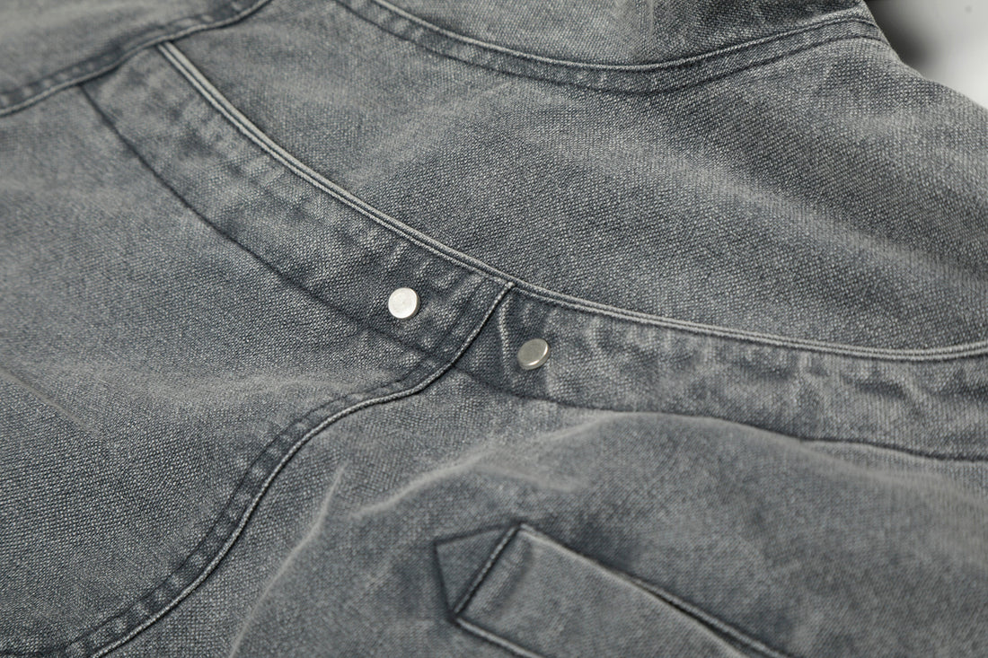 3-6-5.shop Washed Utility Jacket