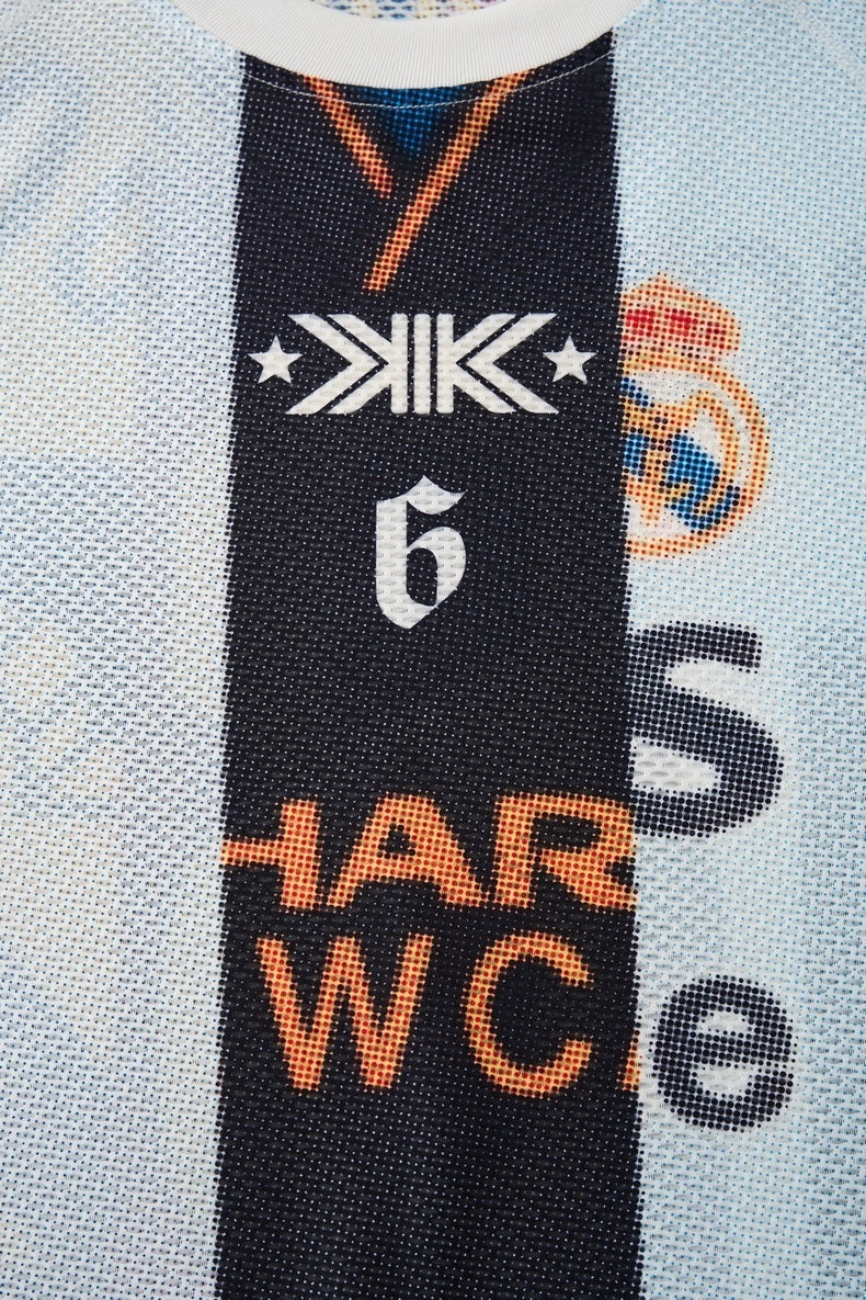 3-6-5.shop Vintage Football Patchwork Jersey