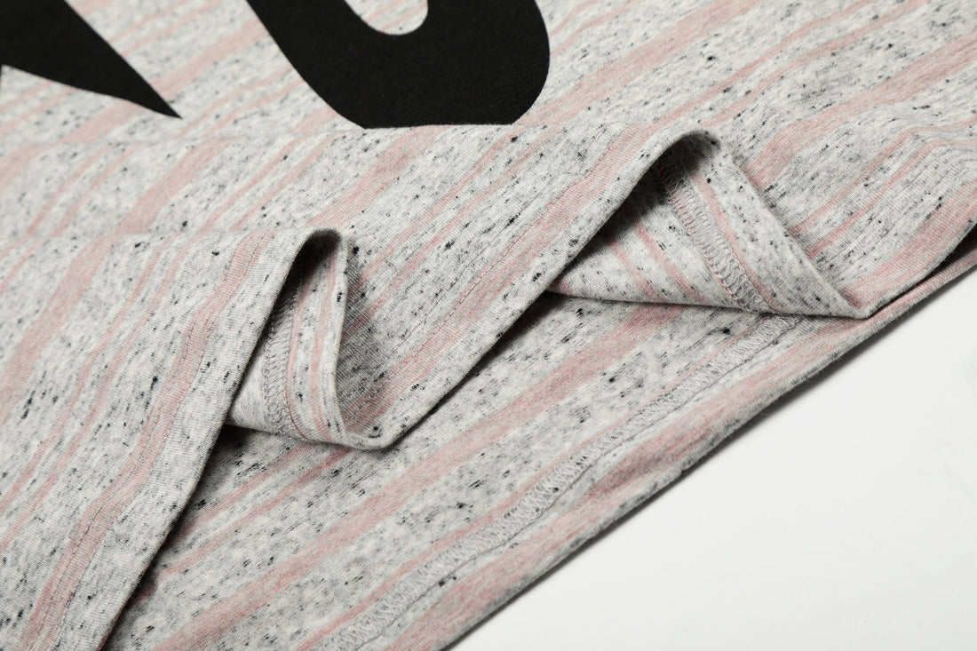 3-6-5.shop Graphic Striped Long Sleeve Tee