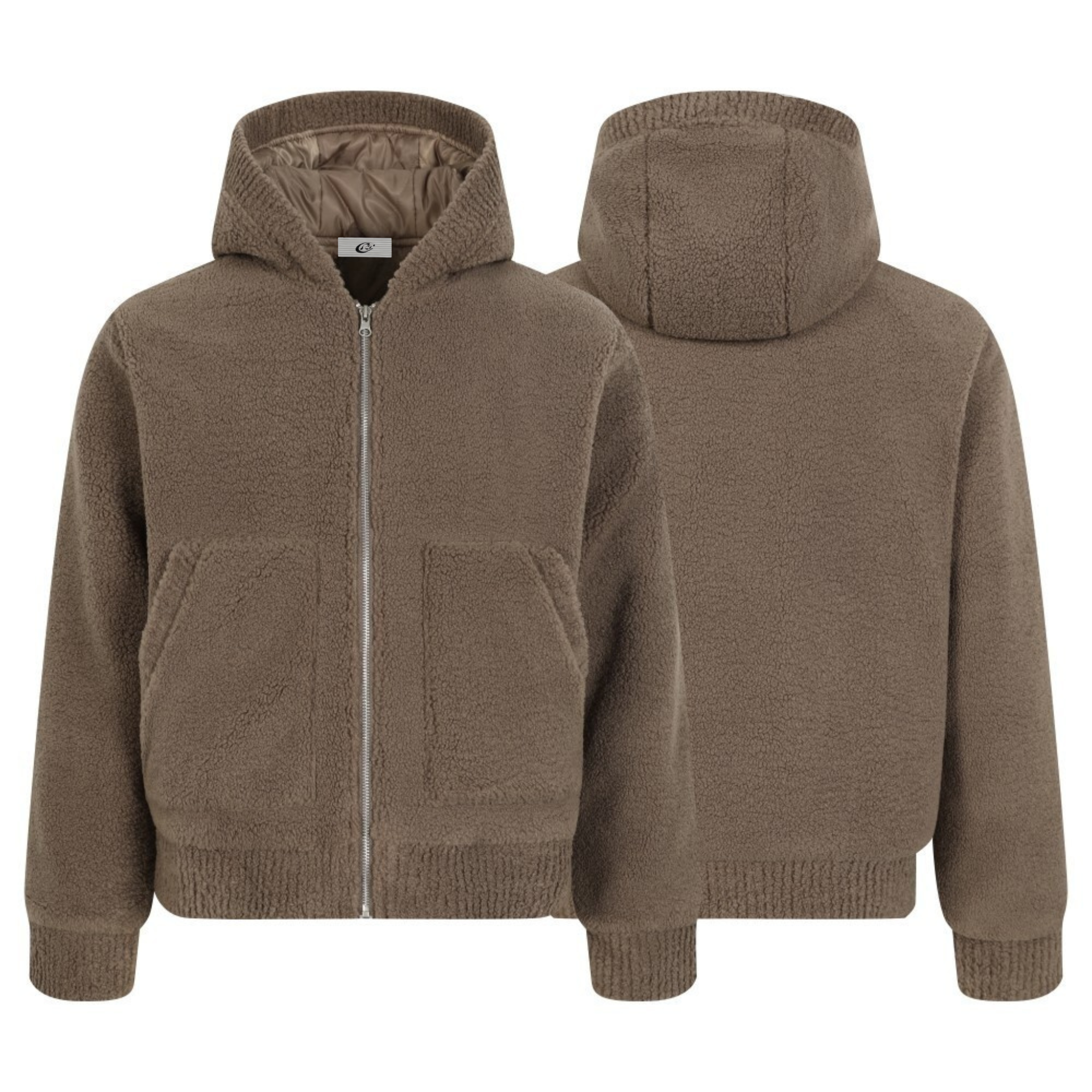 3-6-5.shop Teddy Fleece Hooded Jacket