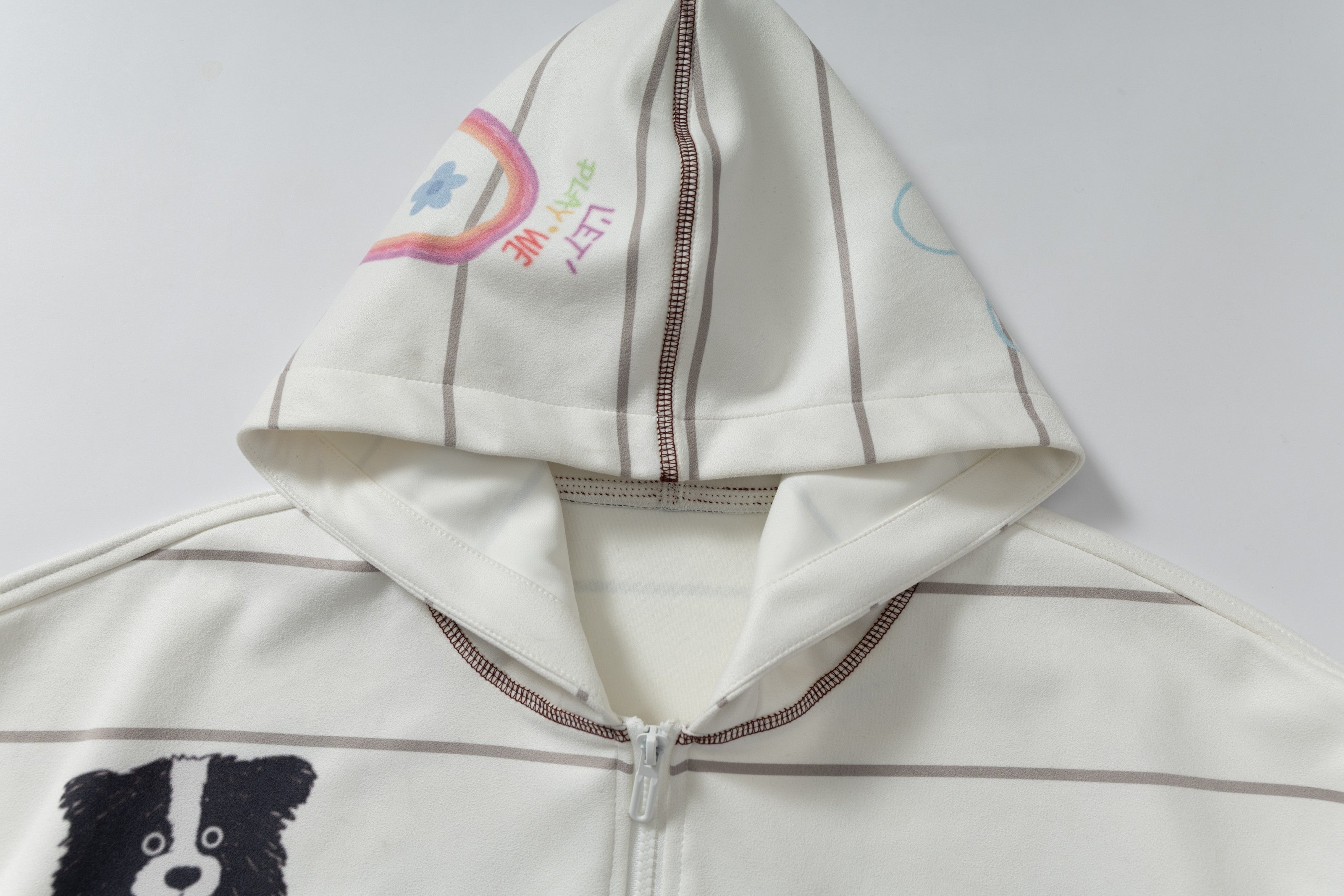 3-6-5.shop All-Over Graphic Zip Hoodie