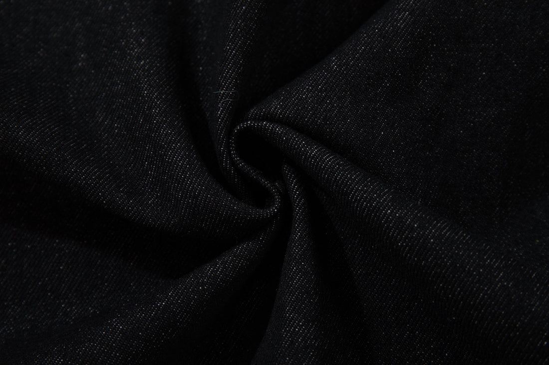 3-6-5.shop Denim Panel Jacket