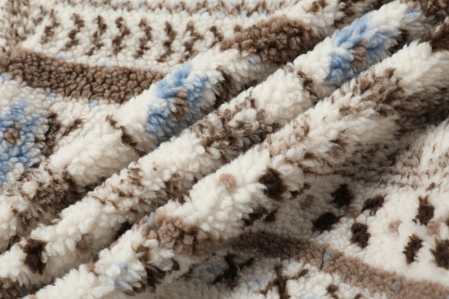 3-6-5.shop Nordic Pattern Fur Hood Jacket