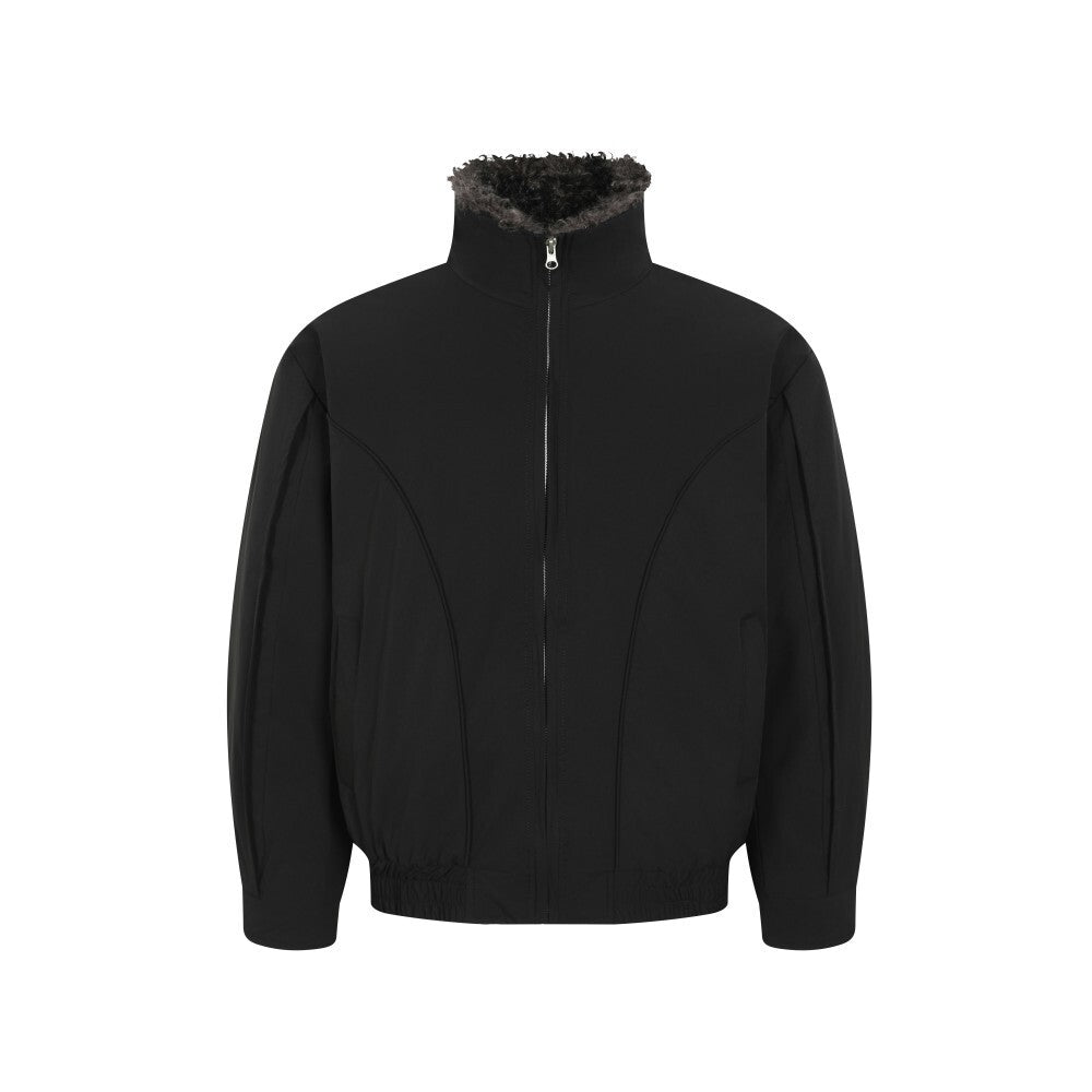 3-6-5.shop Faux Shearling Lined Jacket