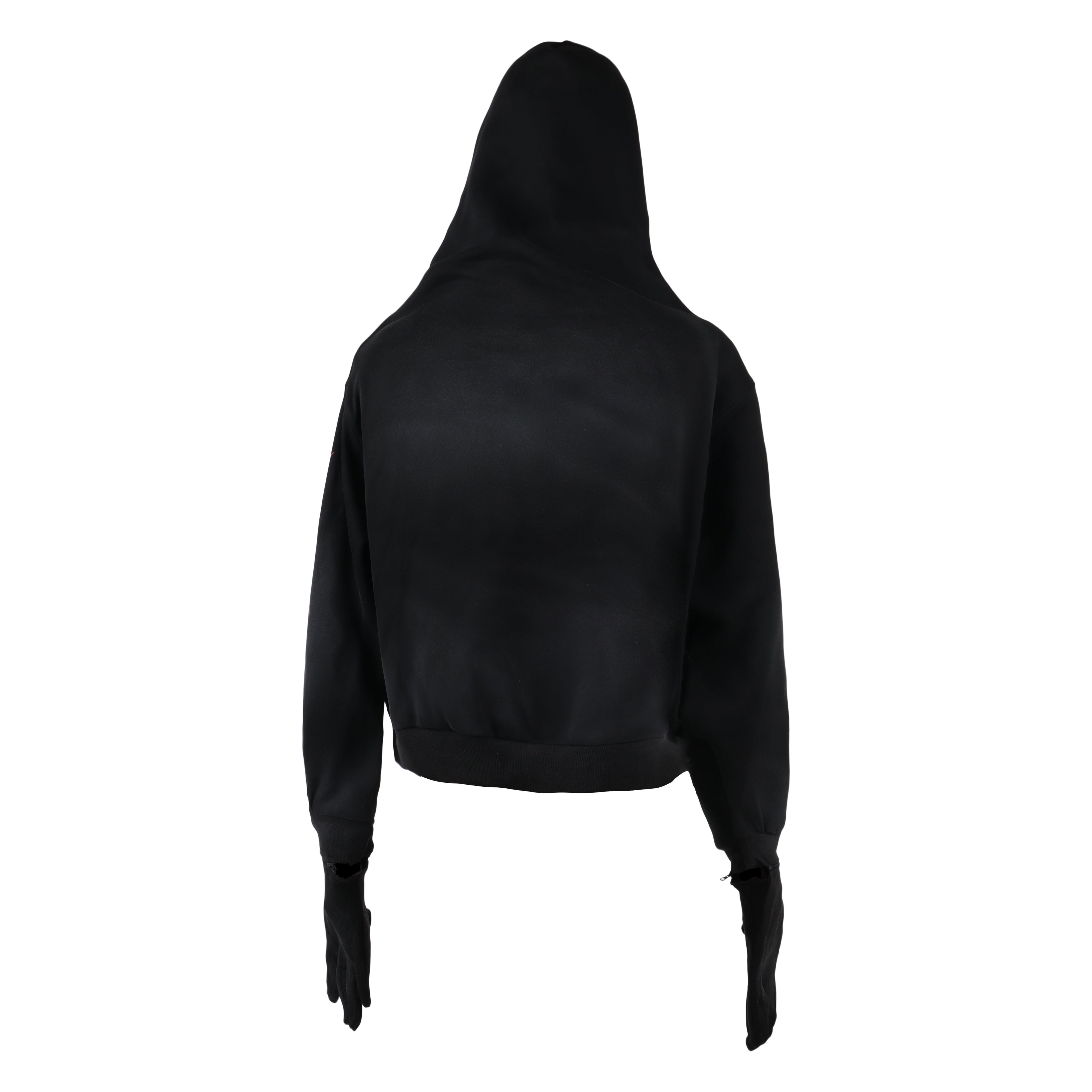 3-6-5.shop Full-Zip Masked Hoodie
