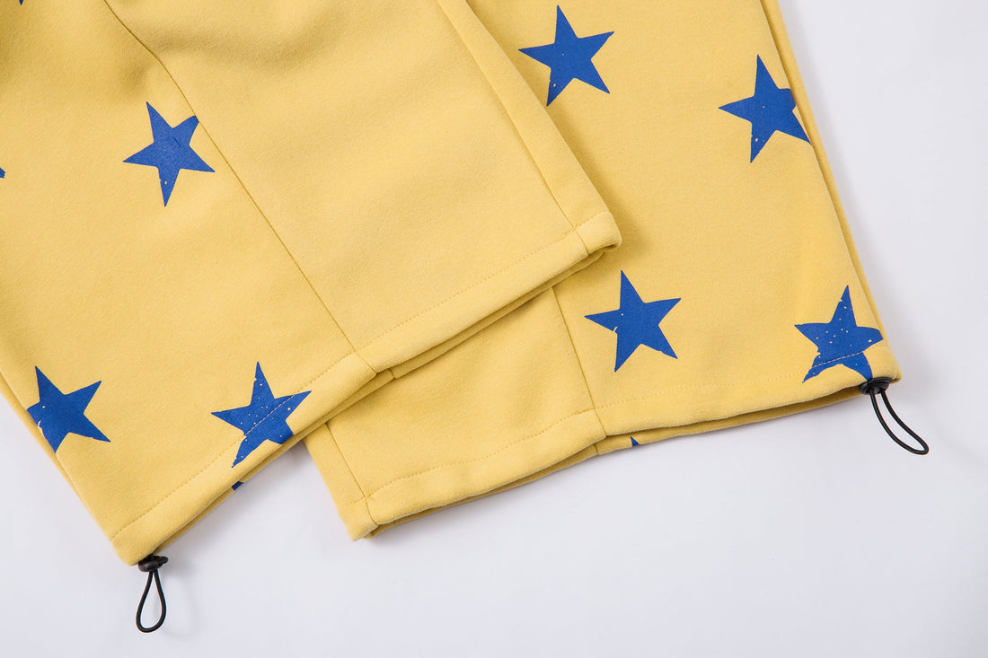 3-6-5.shop Star Paneled Sweatpants