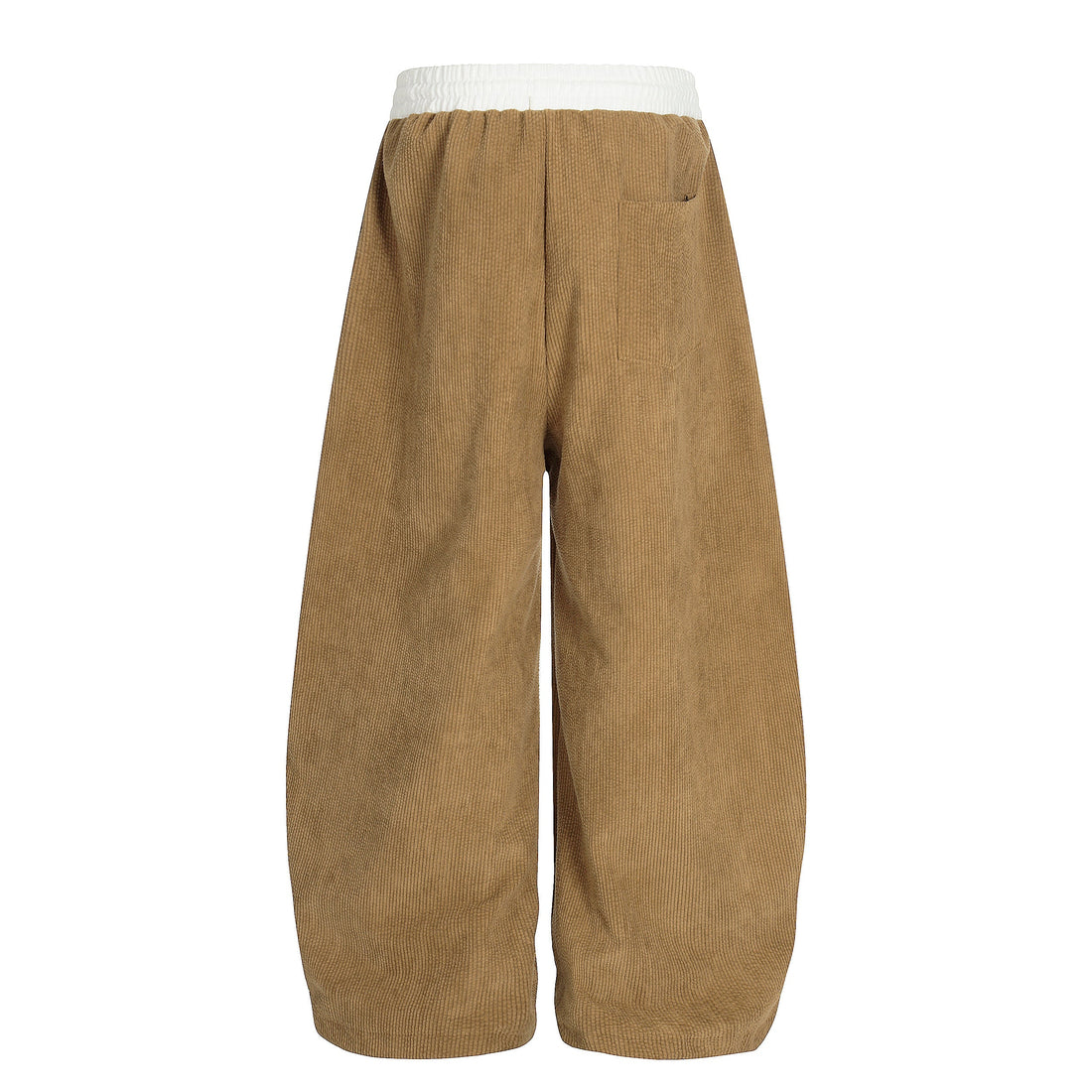 3-6-5.shop Corduroy Paw Embroidered Pants