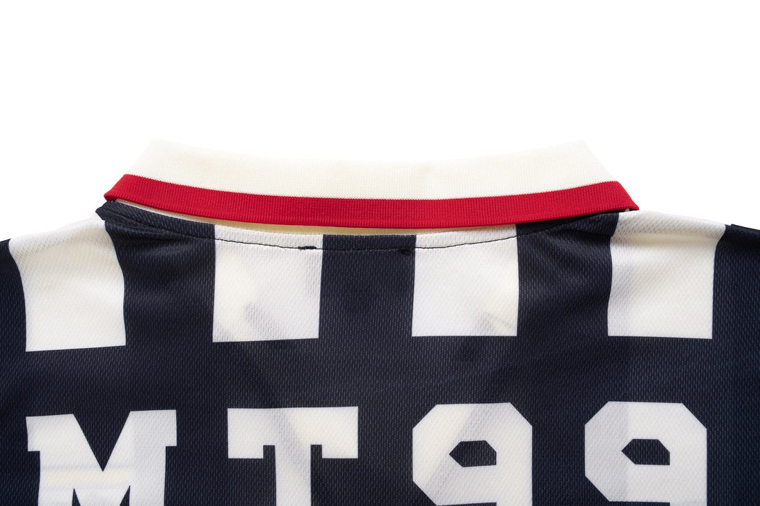 3-6-5.shop Striped Varsity Soccer Jersey