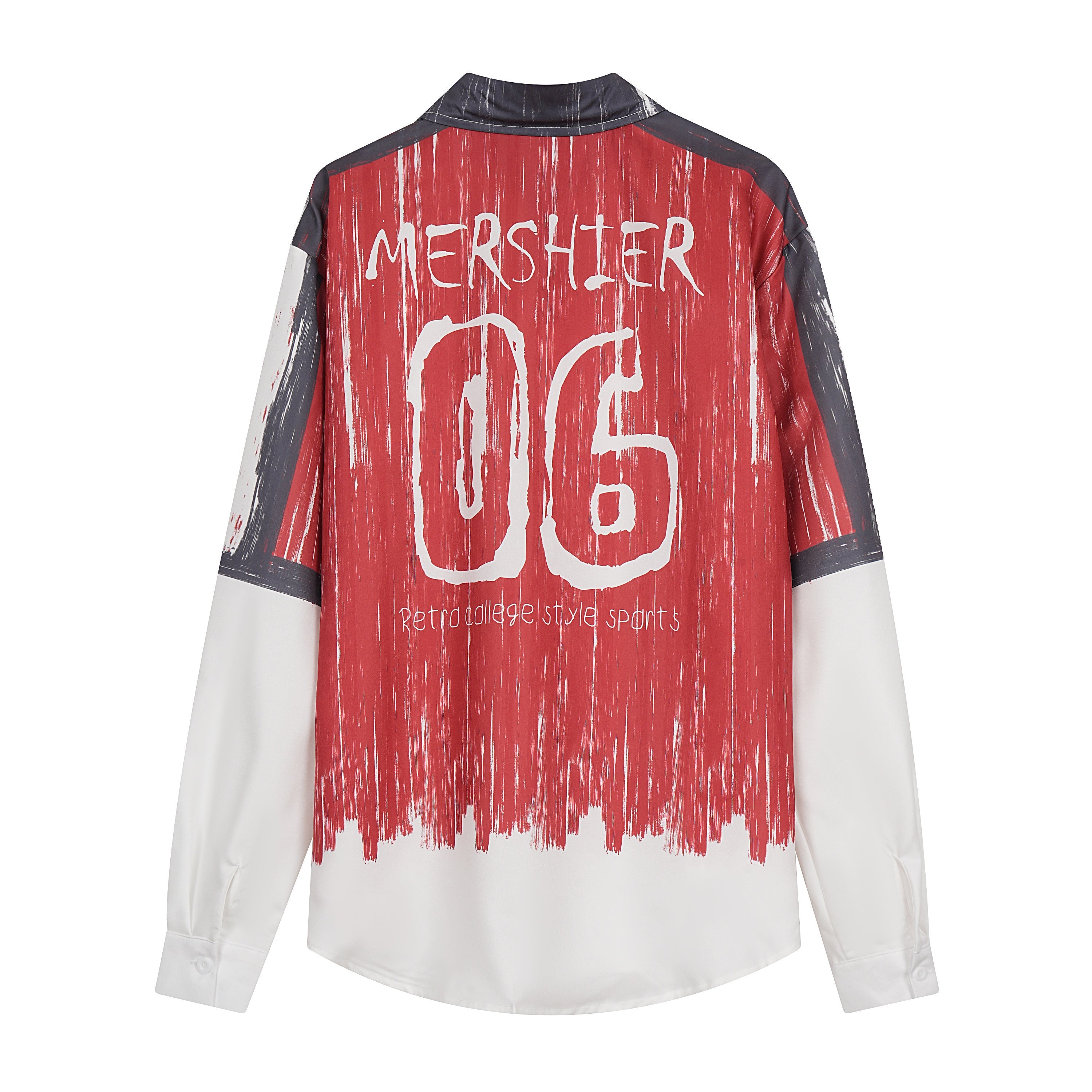 3-6-5.shop Graphic Sport Button-Up Shirt