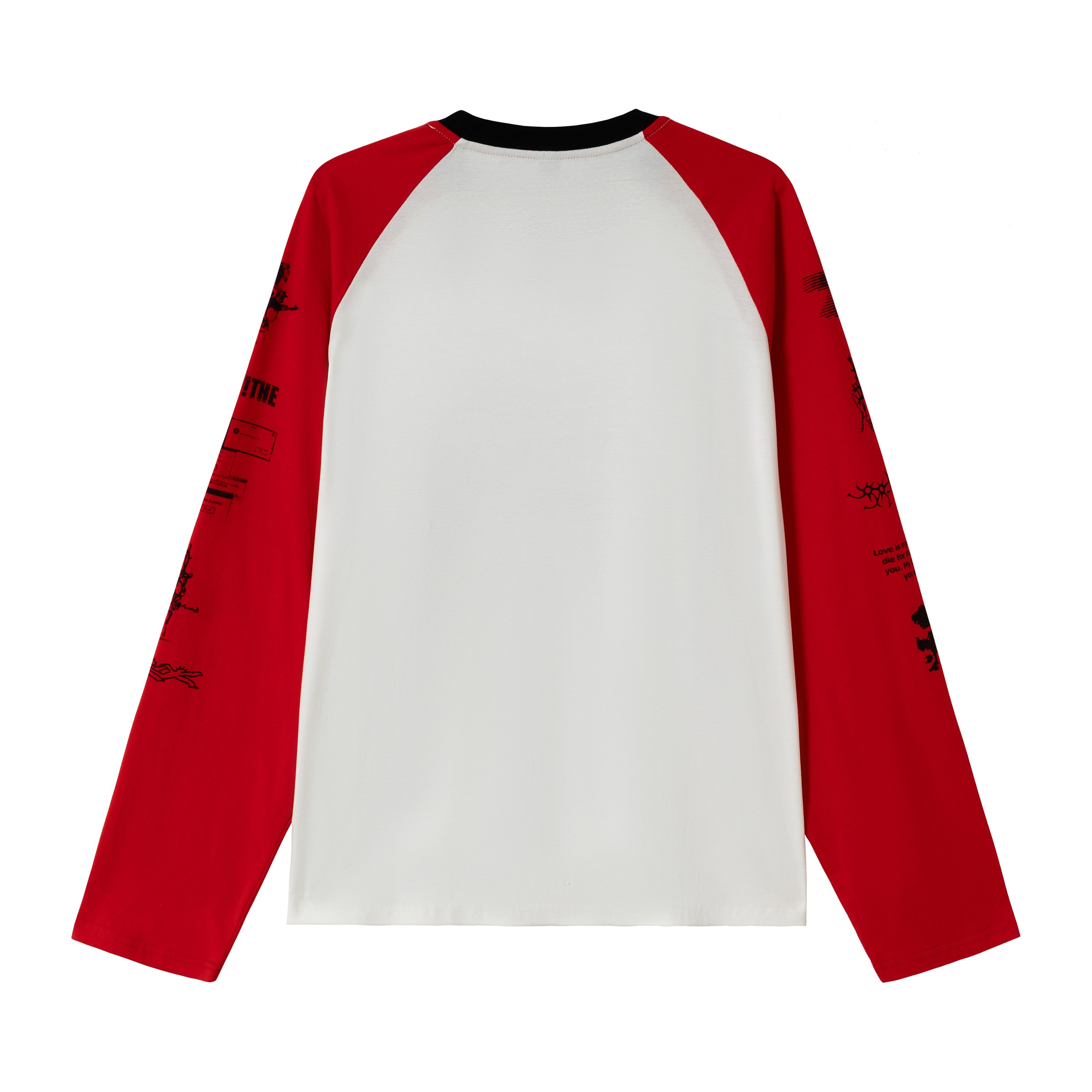 3-6-5.shop Graphic Raglan Long-Sleeve T-Shirt
