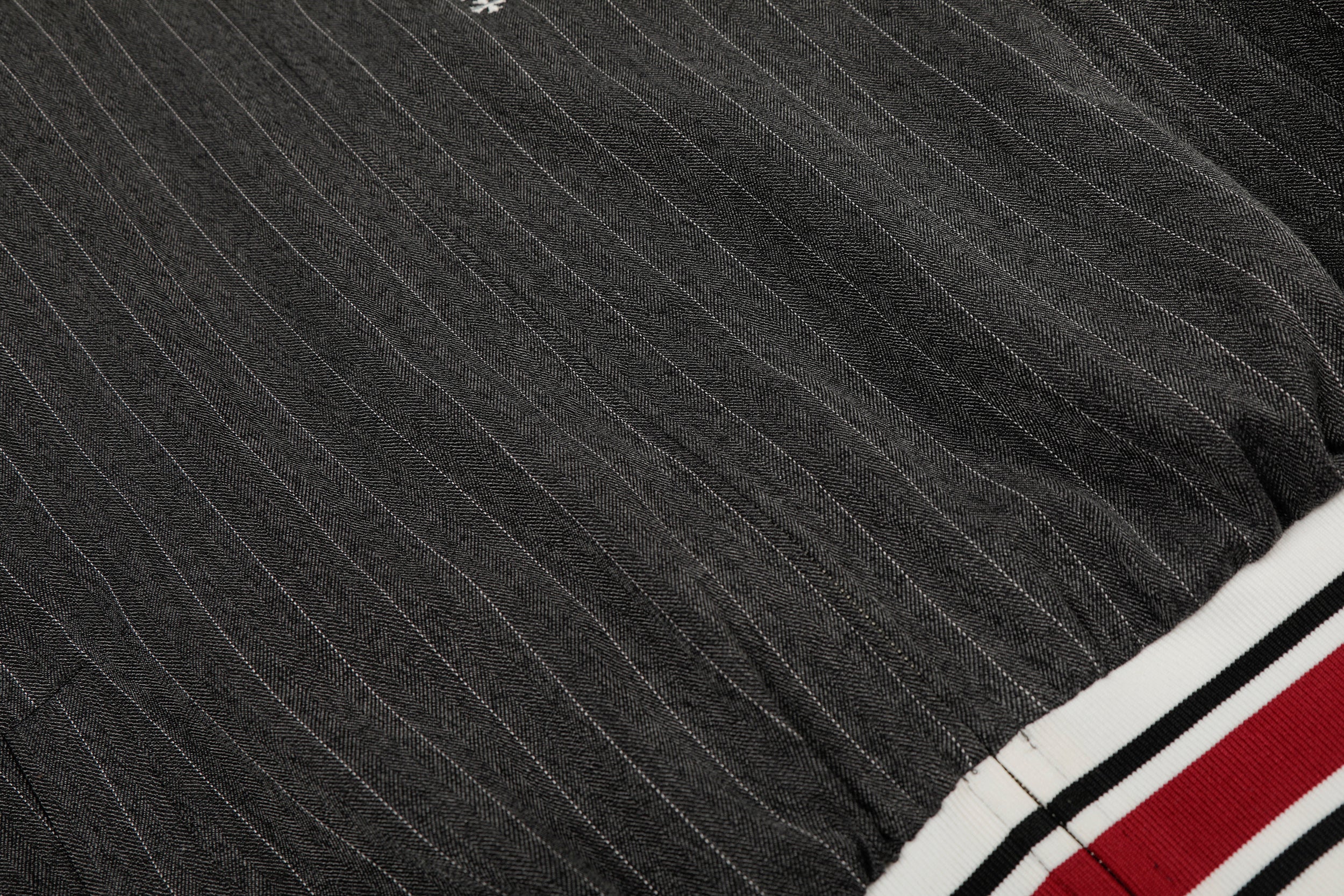 3-6-5.shop Pinstripe Track Zip Jacket