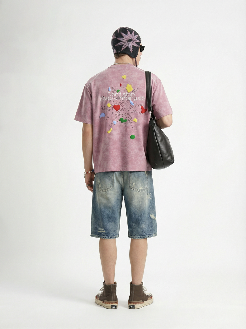 3-6-5.shop Keep Climbing Graphic Tee