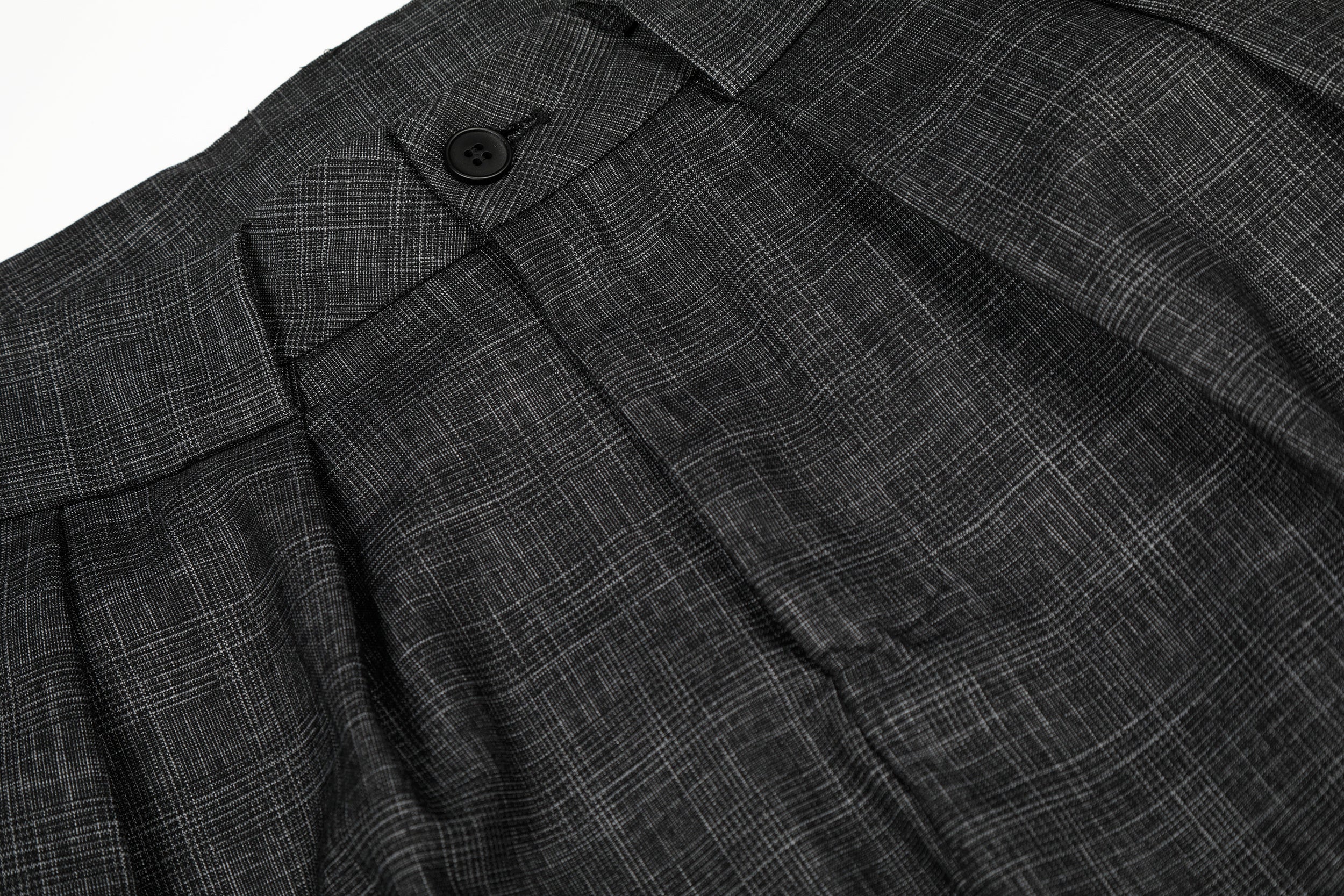 3-6-5.shop Textured Pleated Wide-Leg Trousers