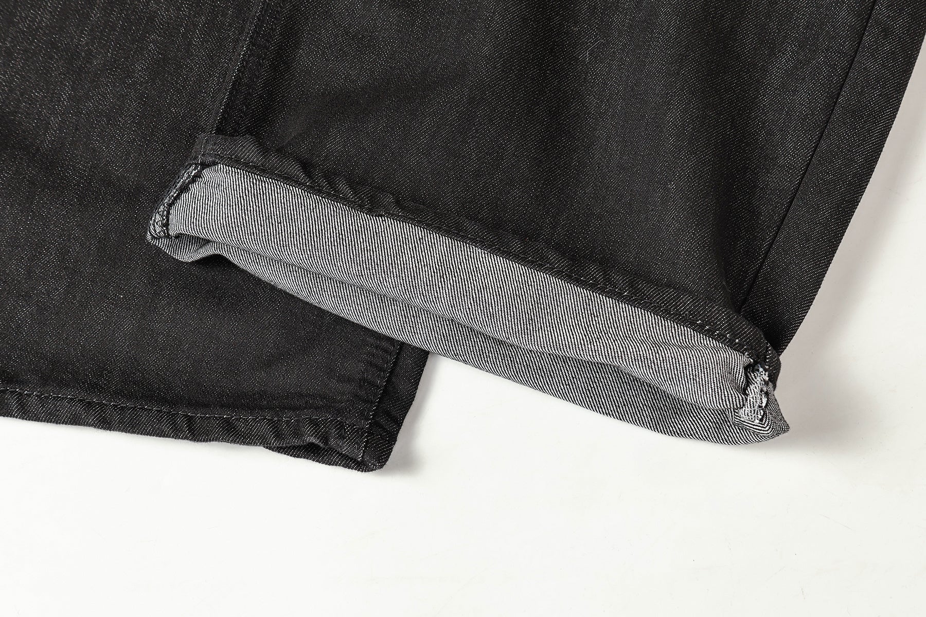 3-6-5.shop Cross Pocket Wide-Leg Jeans