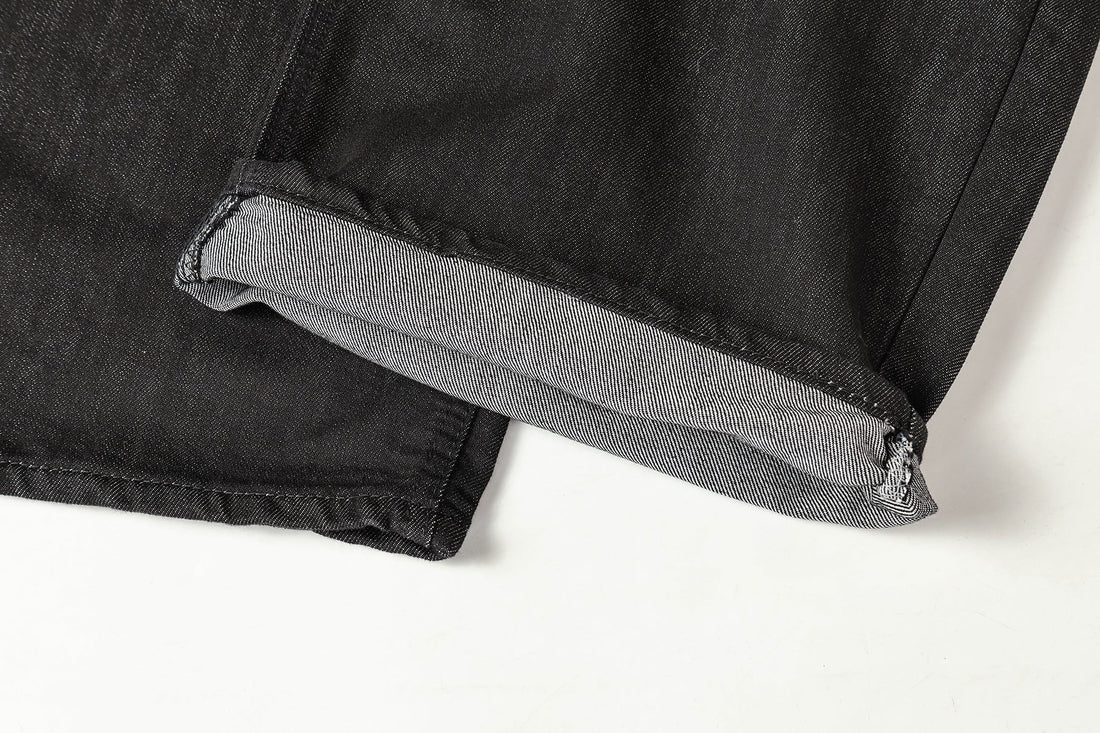 3-6-5.shop Cross Pocket Wide-Leg Jeans