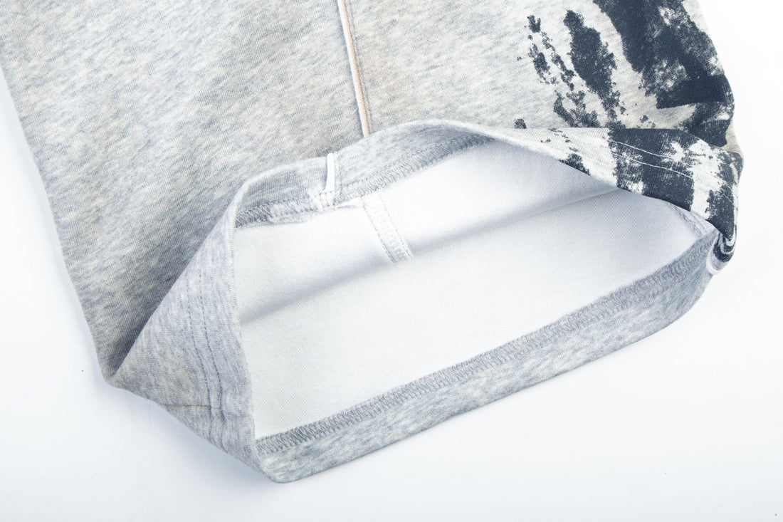 3-6-5.shop Tech Panel Wide-Leg Sweatpants