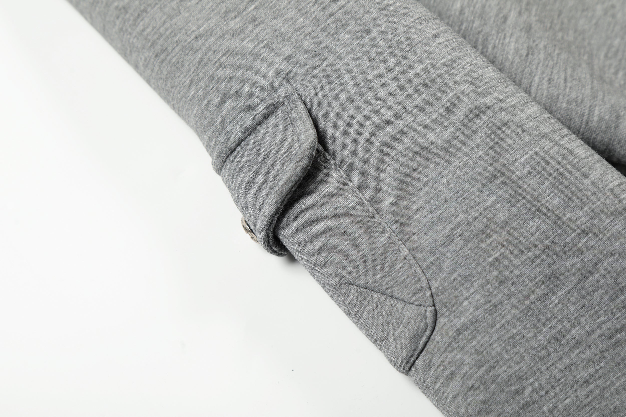 3-6-5.shop Layered Zip-Up Hoodie
