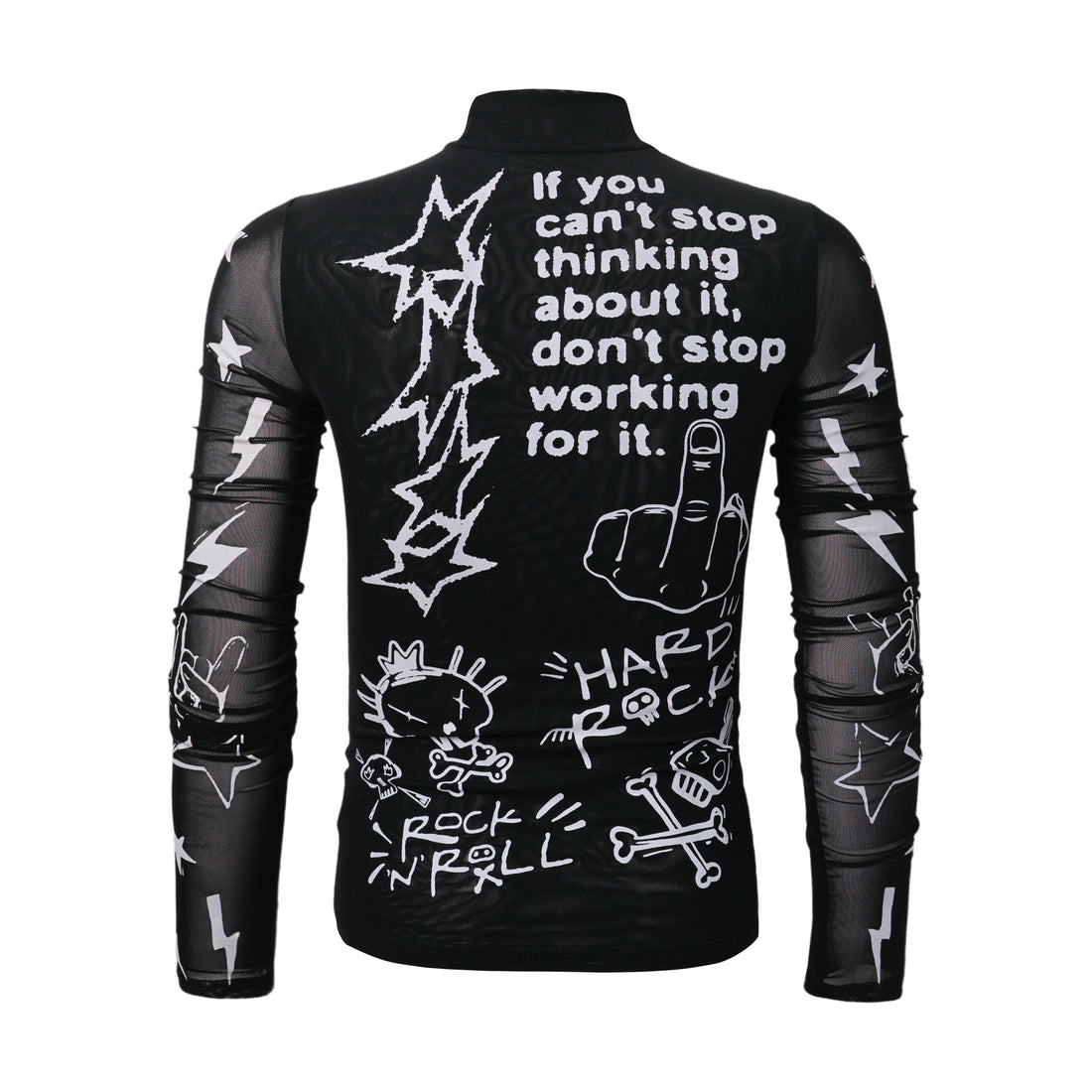 3-6-5.shop Graphic Long Sleeve Top