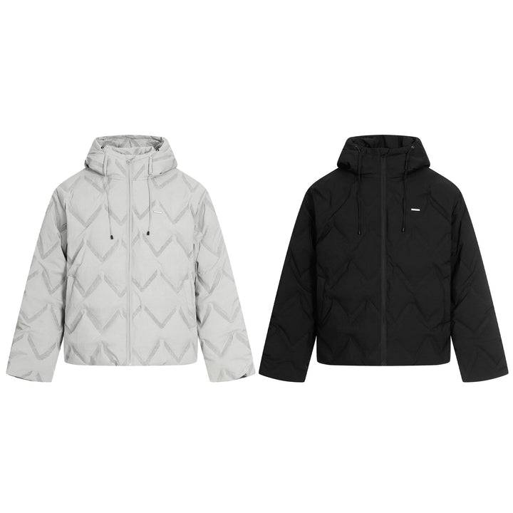 3-6-5.shop Reversible Faux Suede Fur Hooded Jacket