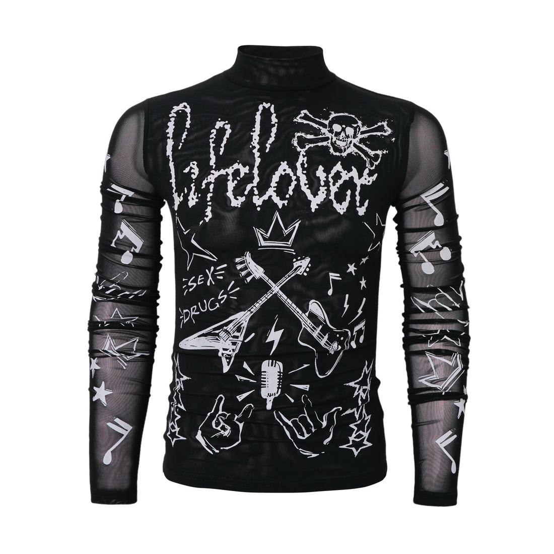 3-6-5.shop Graphic Long Sleeve Top