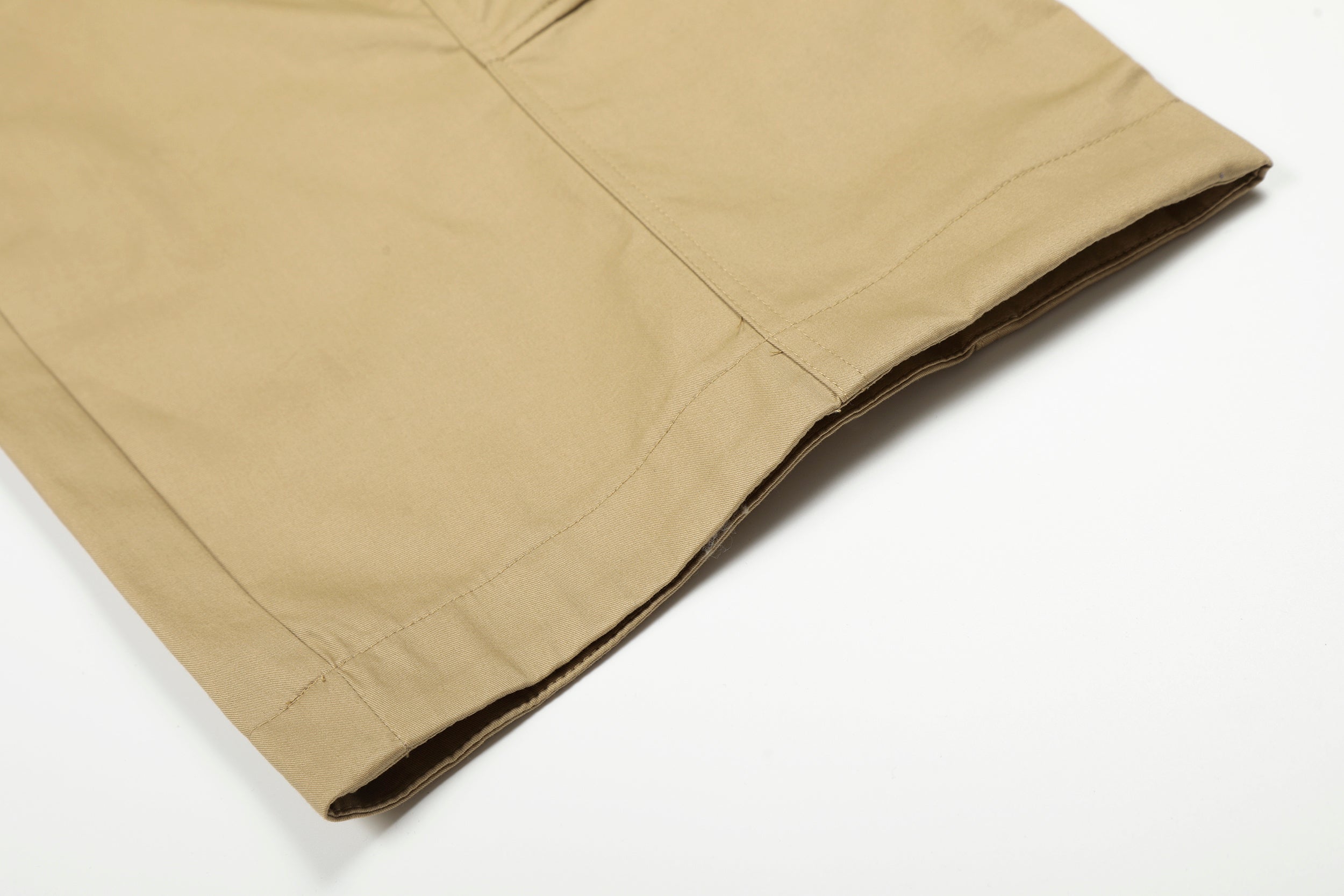3-6-5.shop Curved Seam Cargo Pants – Khaki