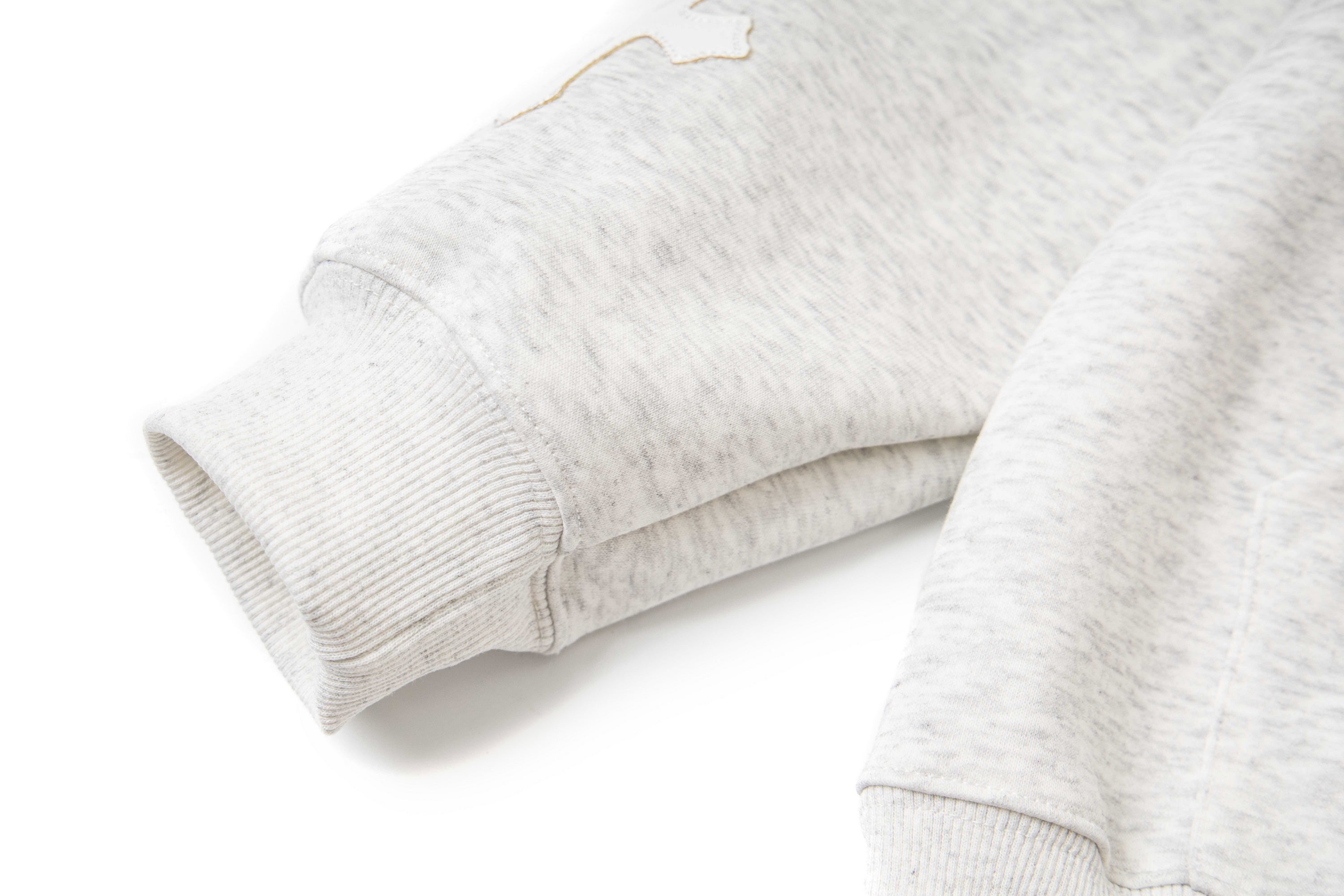 3-6-5.shop Cross Patch Full-Zip Hoodie