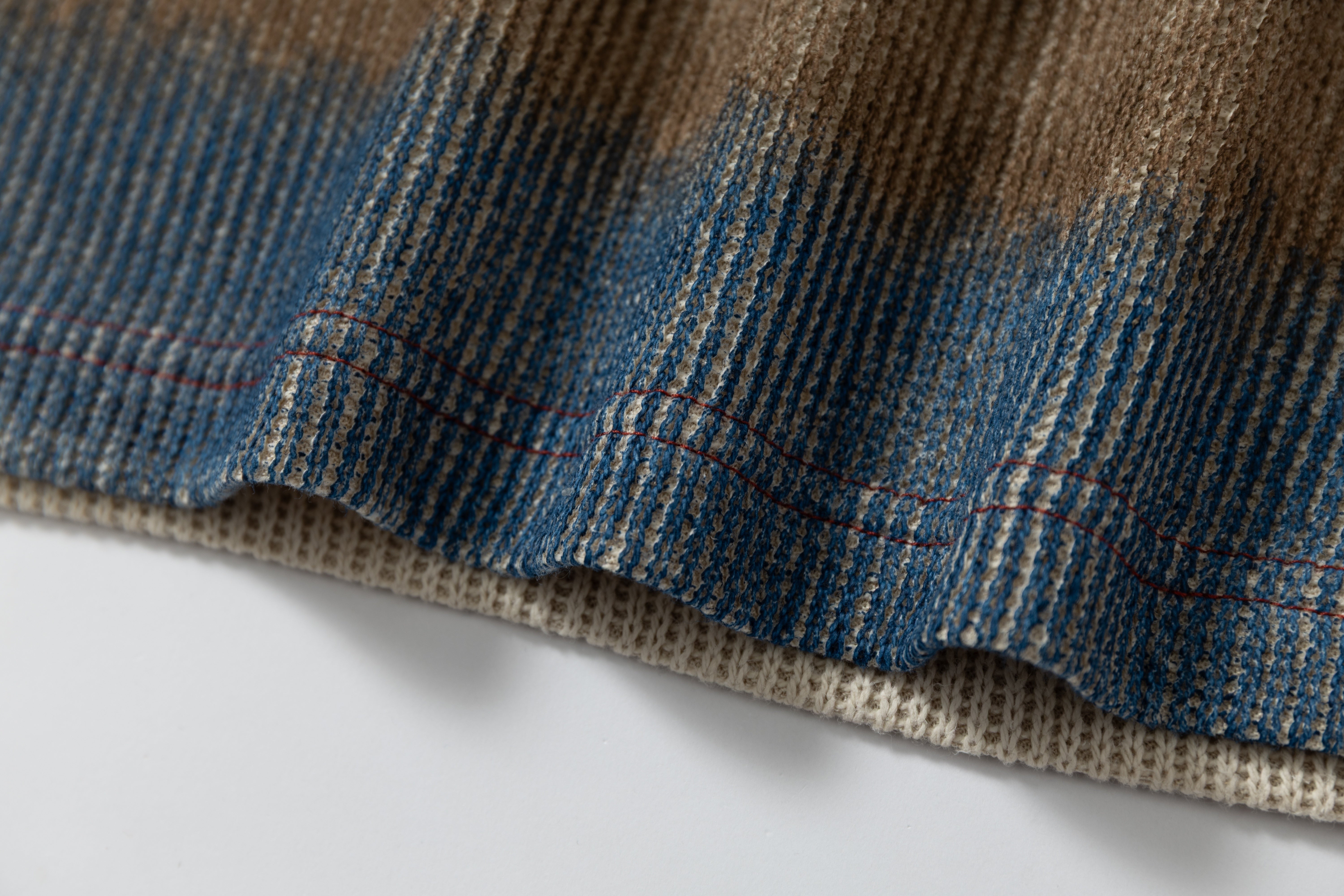 3-6-5.shop Gradient Stripe Raglan Tee