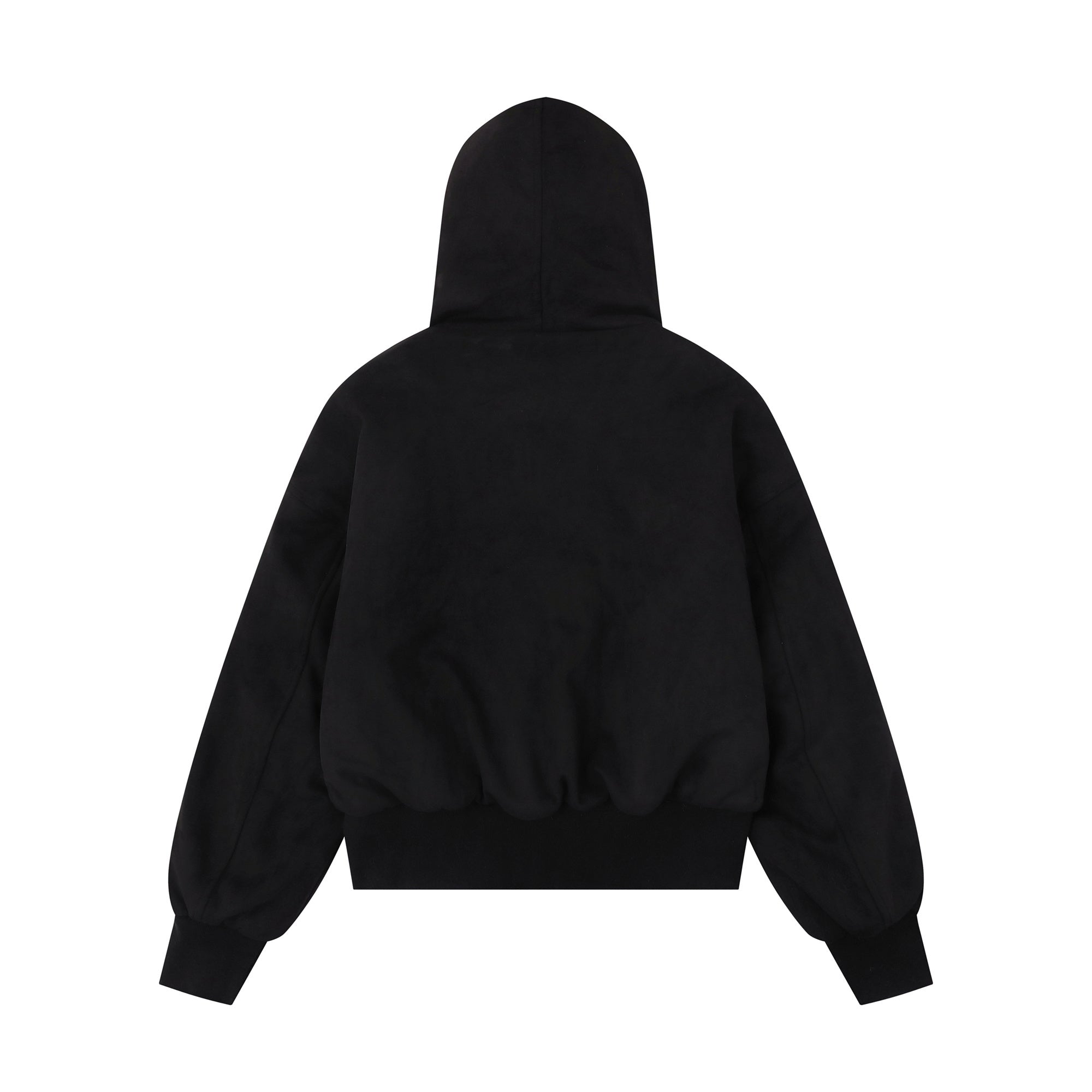 3-6-5.shop Cross Patch Fur Hoodie Jacket