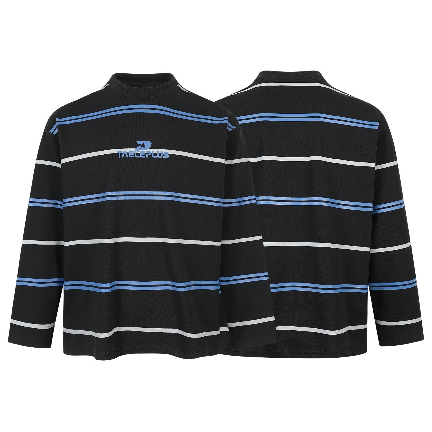 3-6-5.shop Striped Long Sleeve Tee