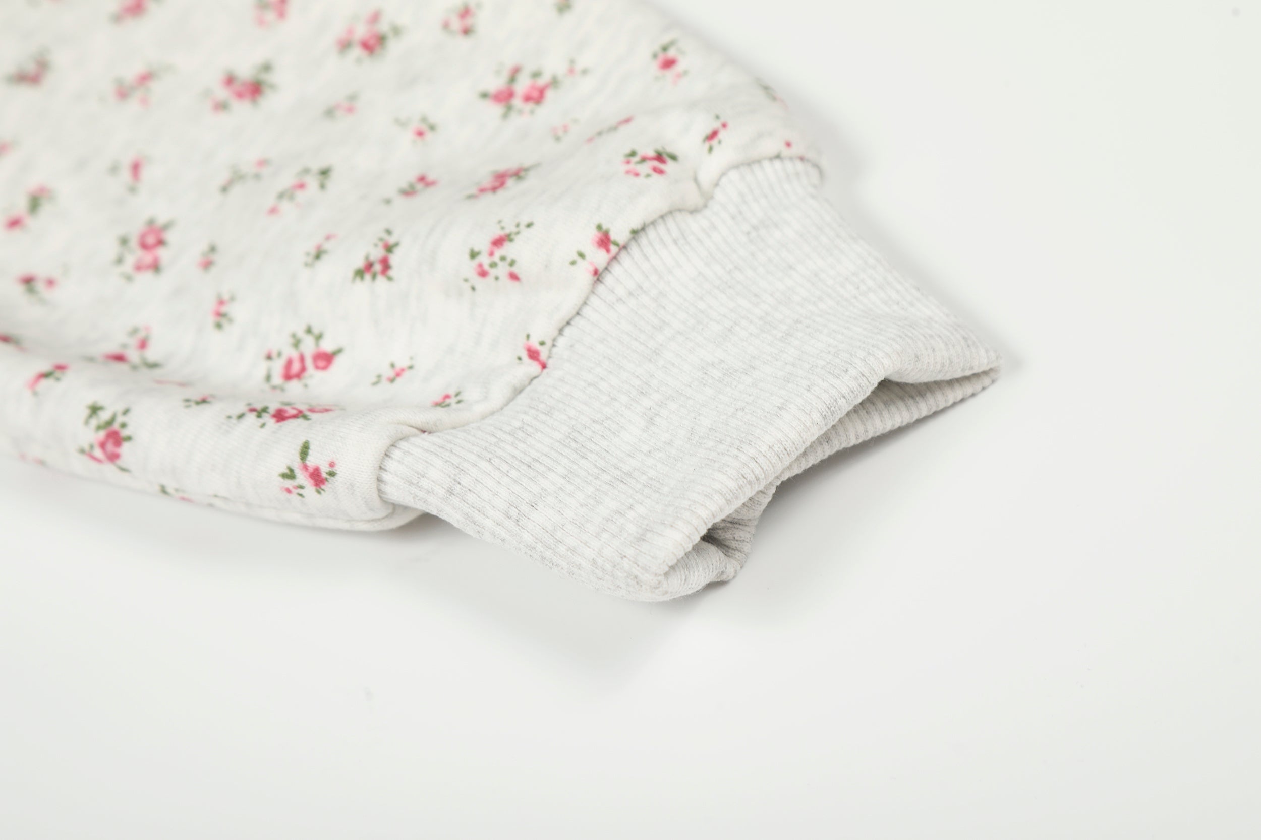 3-6-5.shop Floral Balaclava Zip Hoodie
