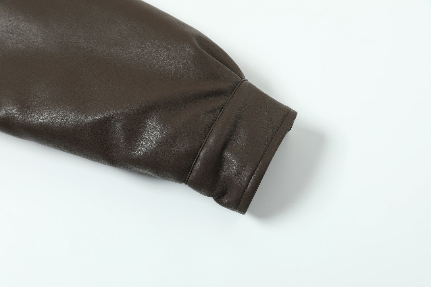 3-6-5.shop Fireman-Clasp PU Jacket