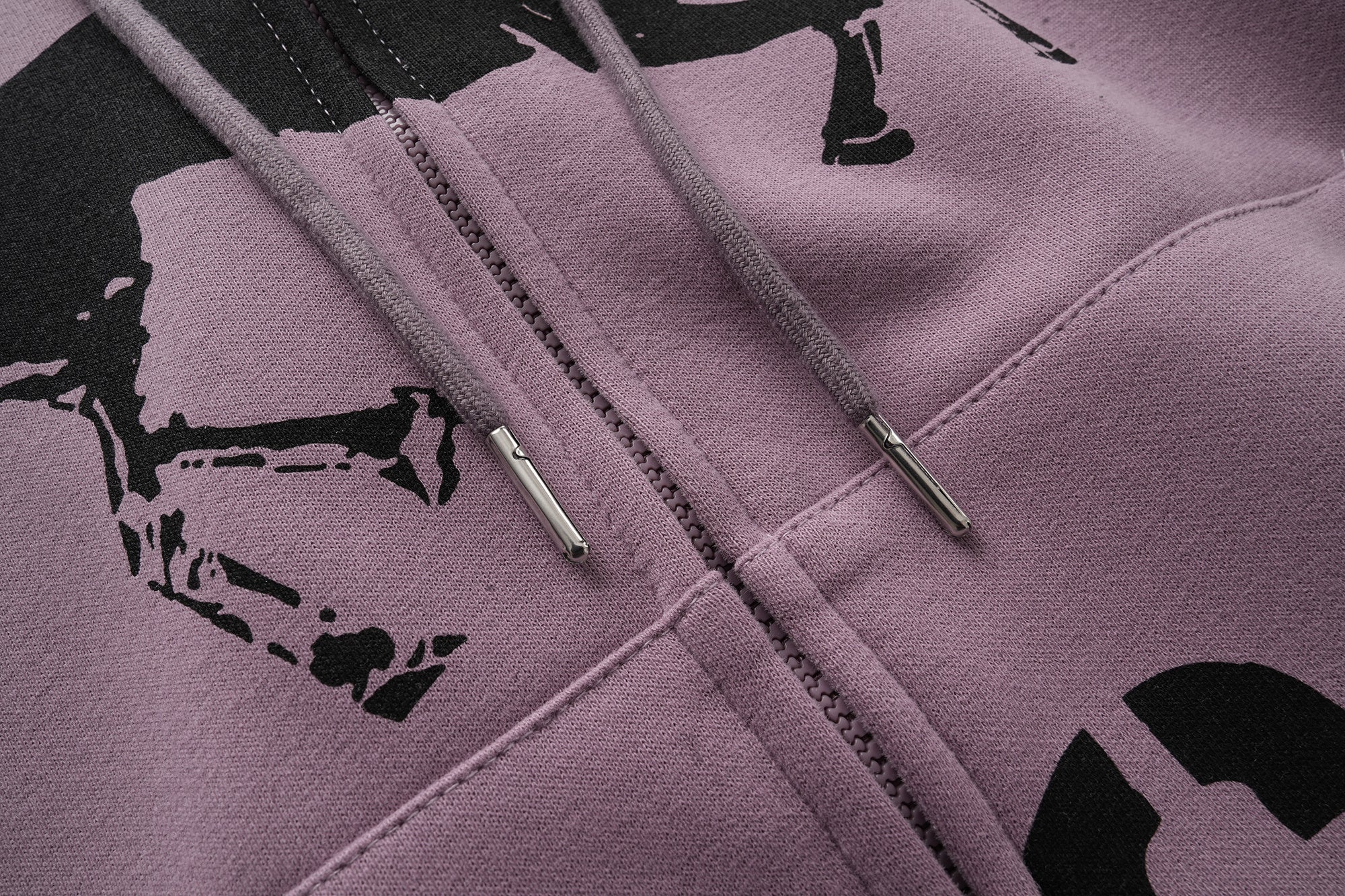 3-6-5.shop Graphic Zip Hoodie