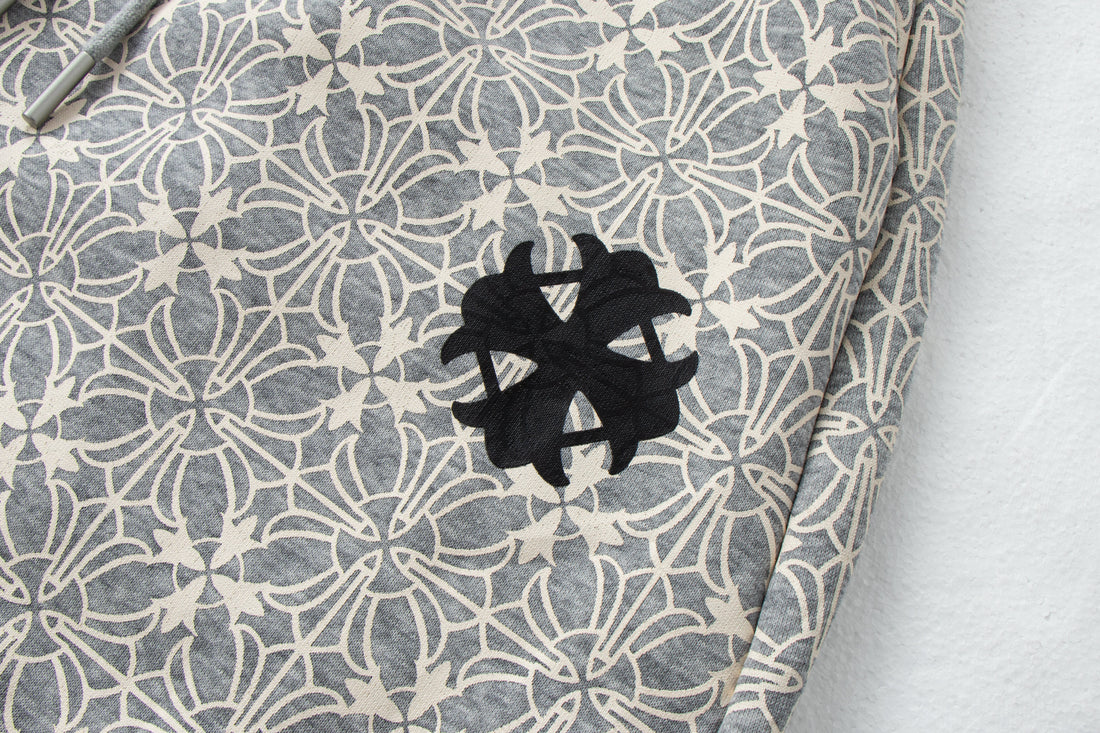 3-6-5.shop All-Over Pattern Graphic Wide-Leg Pants