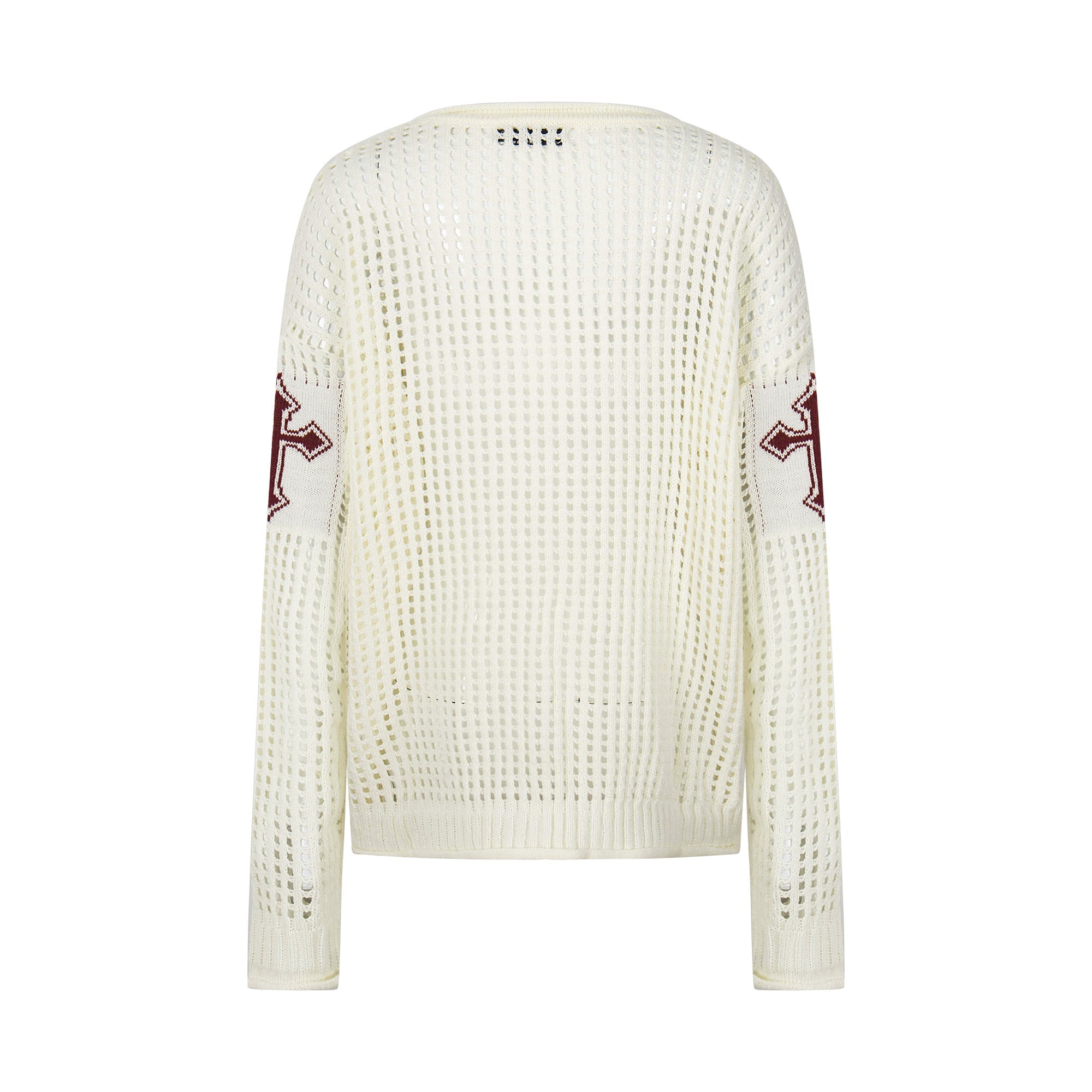 3-6-5.shop Hollow Knit Crewneck Sweater