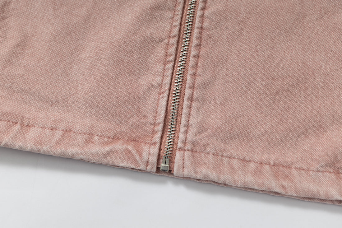 3-6-5.shop Washed Zip-Up Jacket