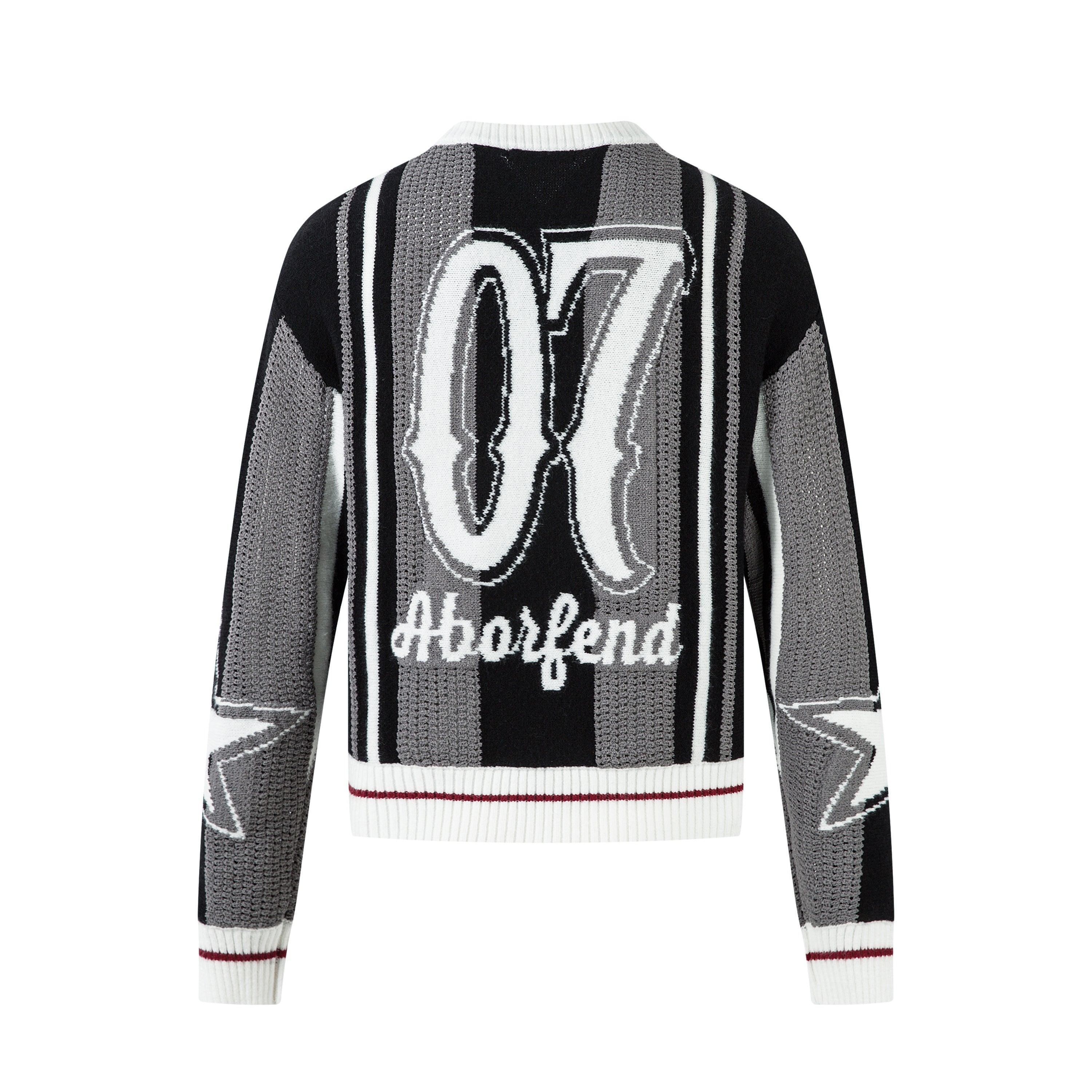 3-6-5.shop Varsity Stripe Knit Sweater