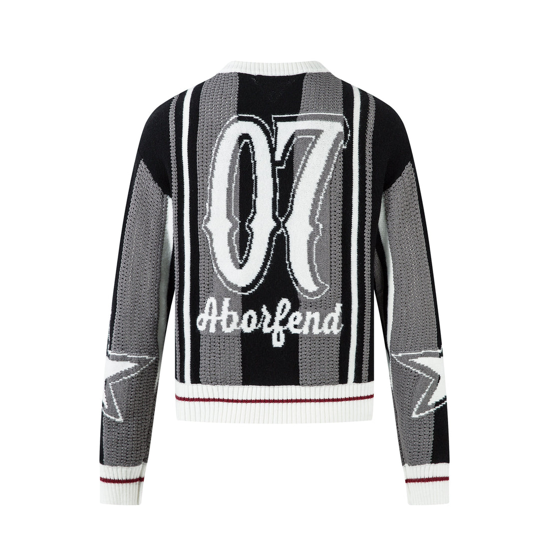 3-6-5.shop Varsity Stripe Knit Sweater