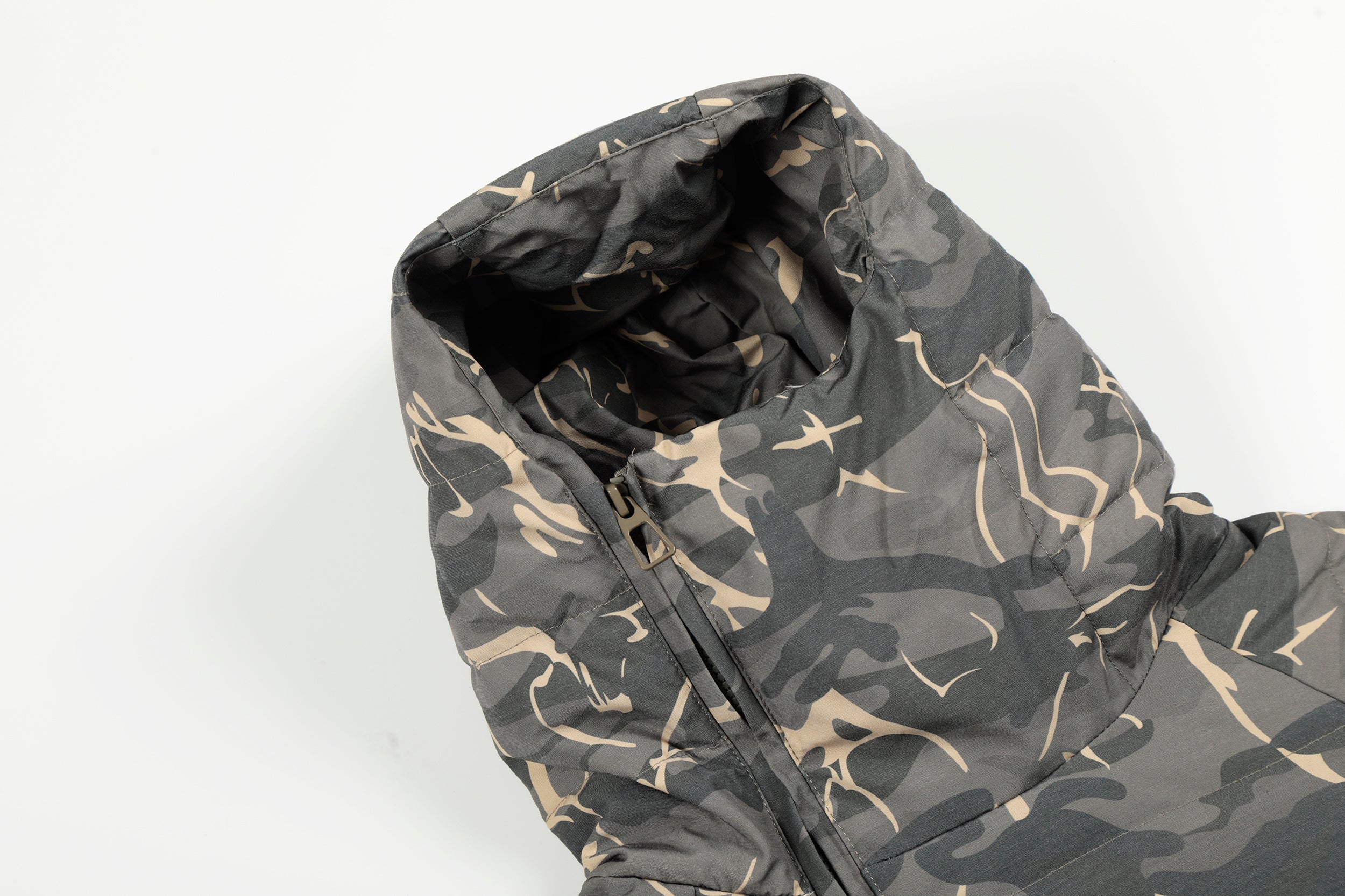 3-6-5.shop Camo Down Puffer Jacket