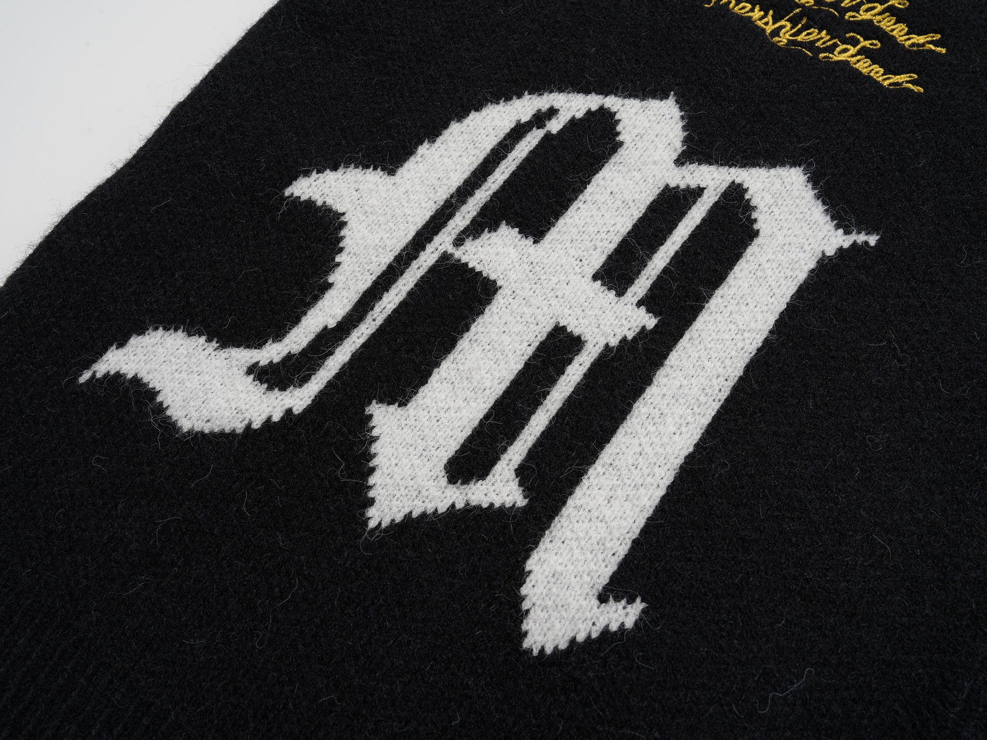 3-6-5.shop Classic Retro Patch Knit Cardigan