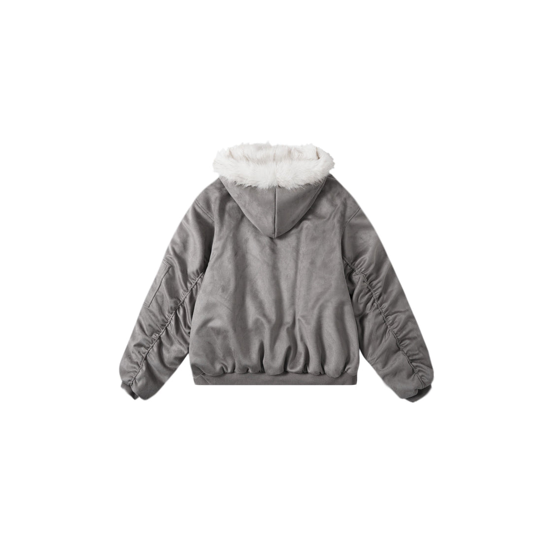 3-6-5.shop Reversible Faux Fur Hooded Jacket