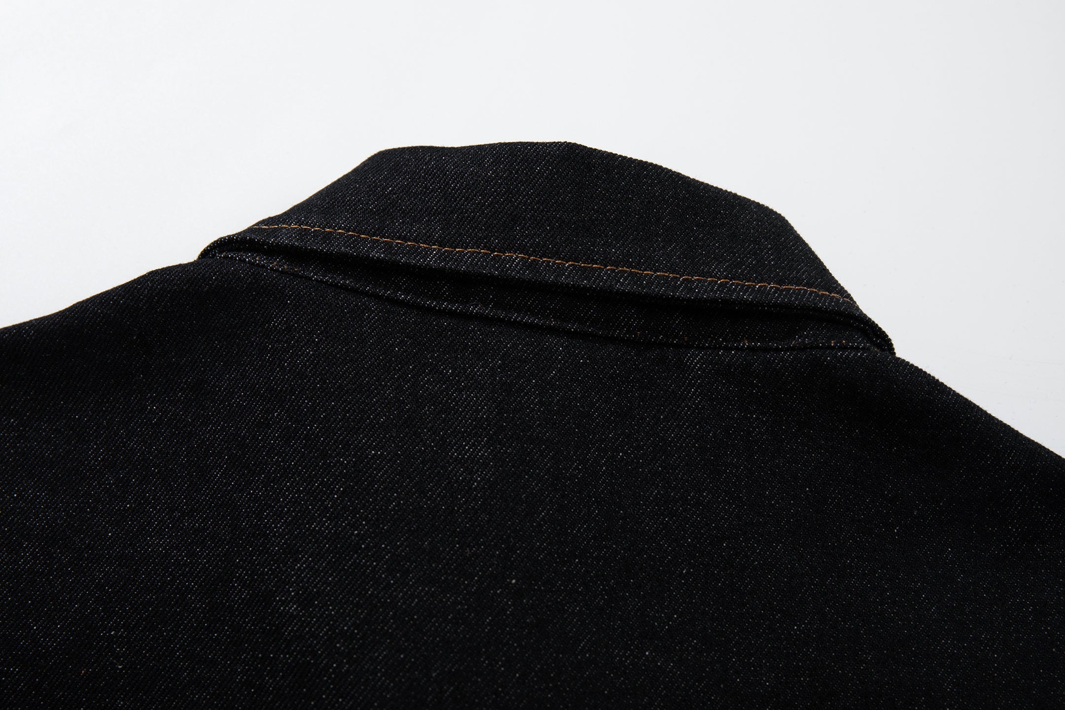 3-6-5.shop Curved Seam Denim Jacket