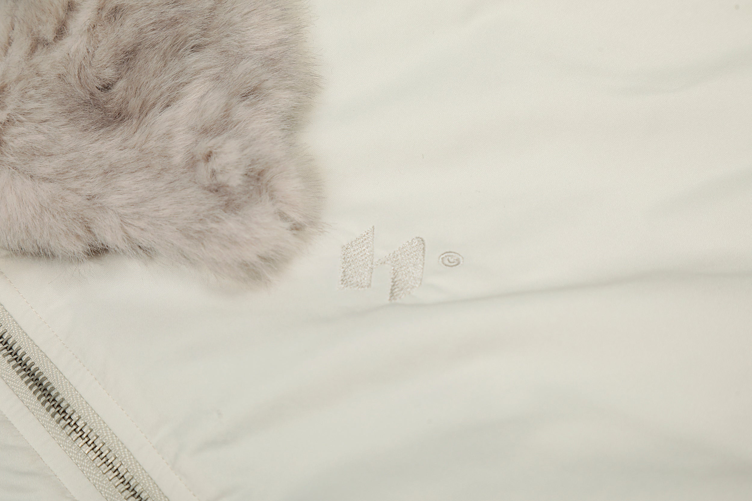 3-6-5.shop Faux Fur Collar Bomber Jacket