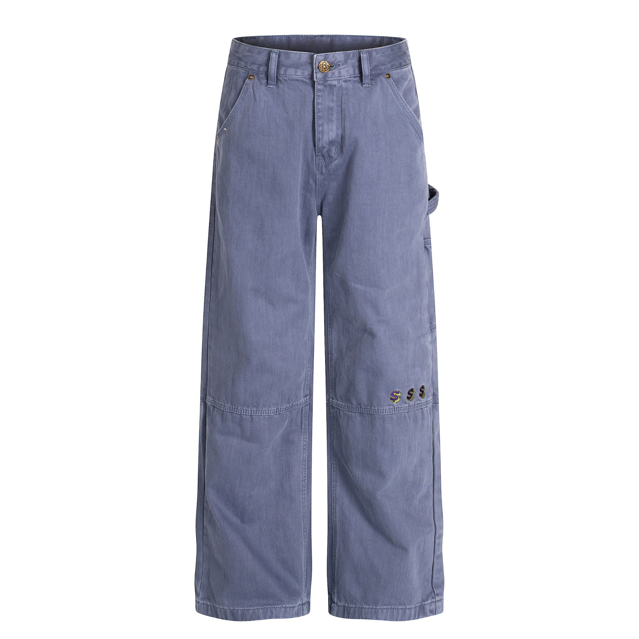 3-6-5.shop Vintage Workwear Denim Pants